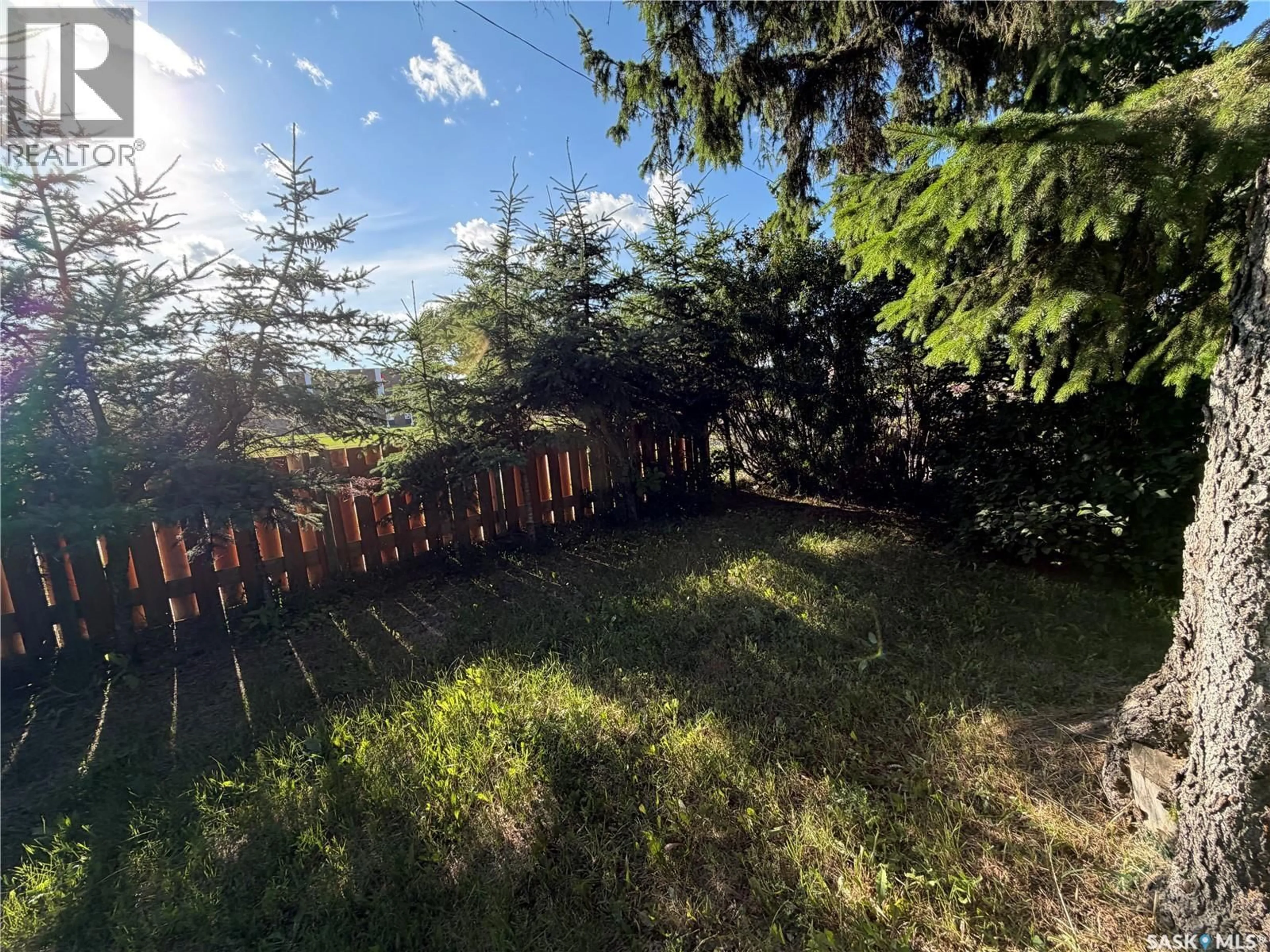 A pic from outside/outdoor area/front of a property/back of a property/a pic from drone, forest/trees view for 143 GLADSTONE AVENUE, Yorkton Saskatchewan S3N2A7