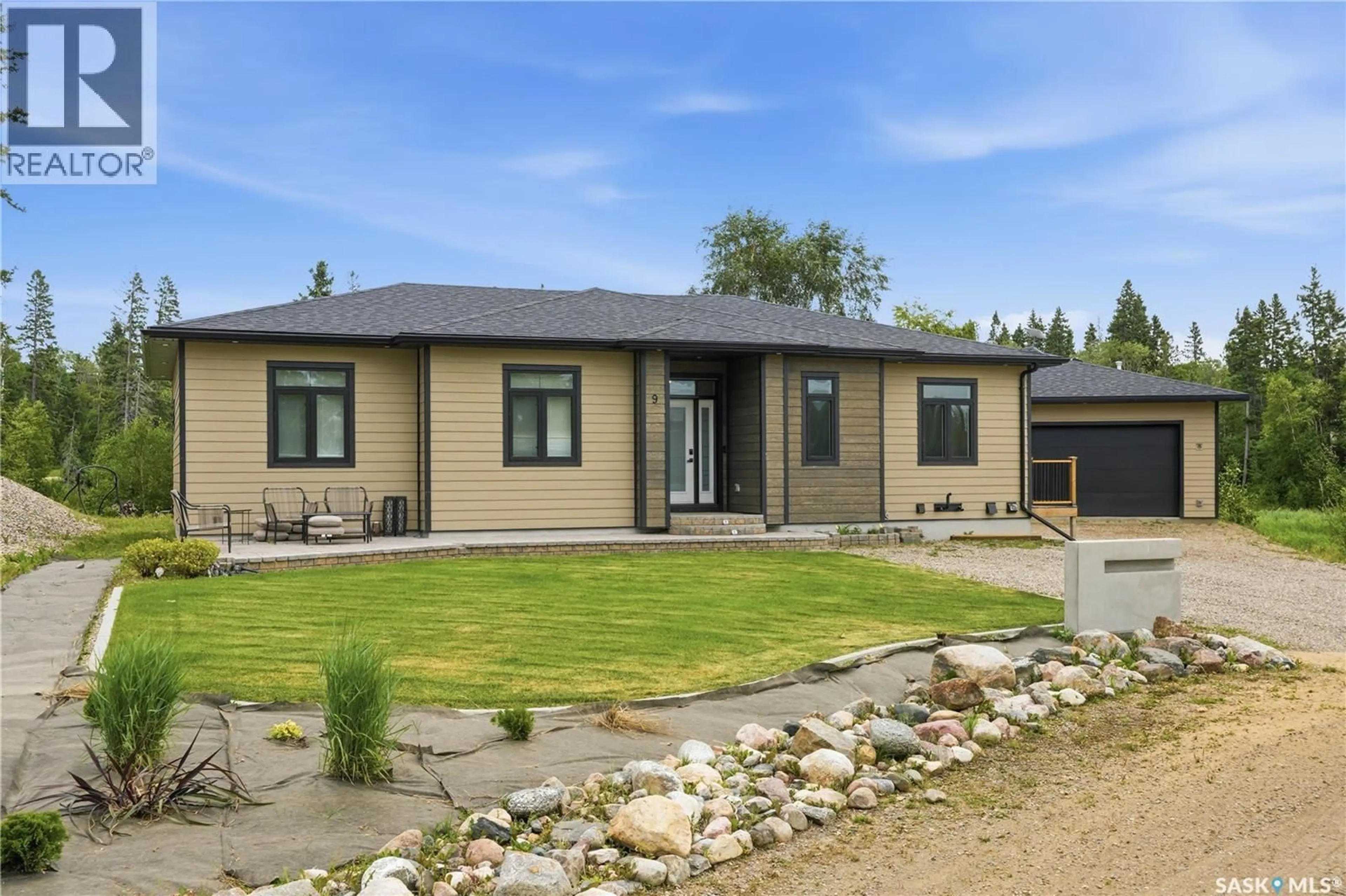 Home with vinyl exterior material, street for 9 101 NEIS ACCESS ROAD, Lakeland Rm No. 521 Saskatchewan S0J0N0