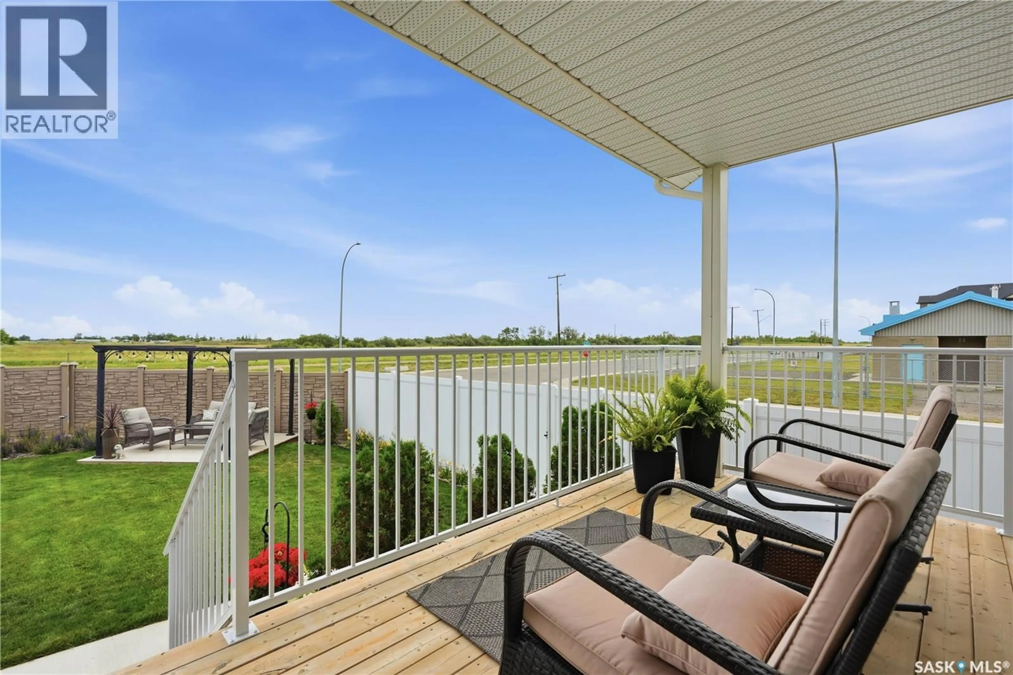 Patio, water/lake/river/ocean view for 101 ECHO LANE, Martensville Saskatchewan S0K2T1