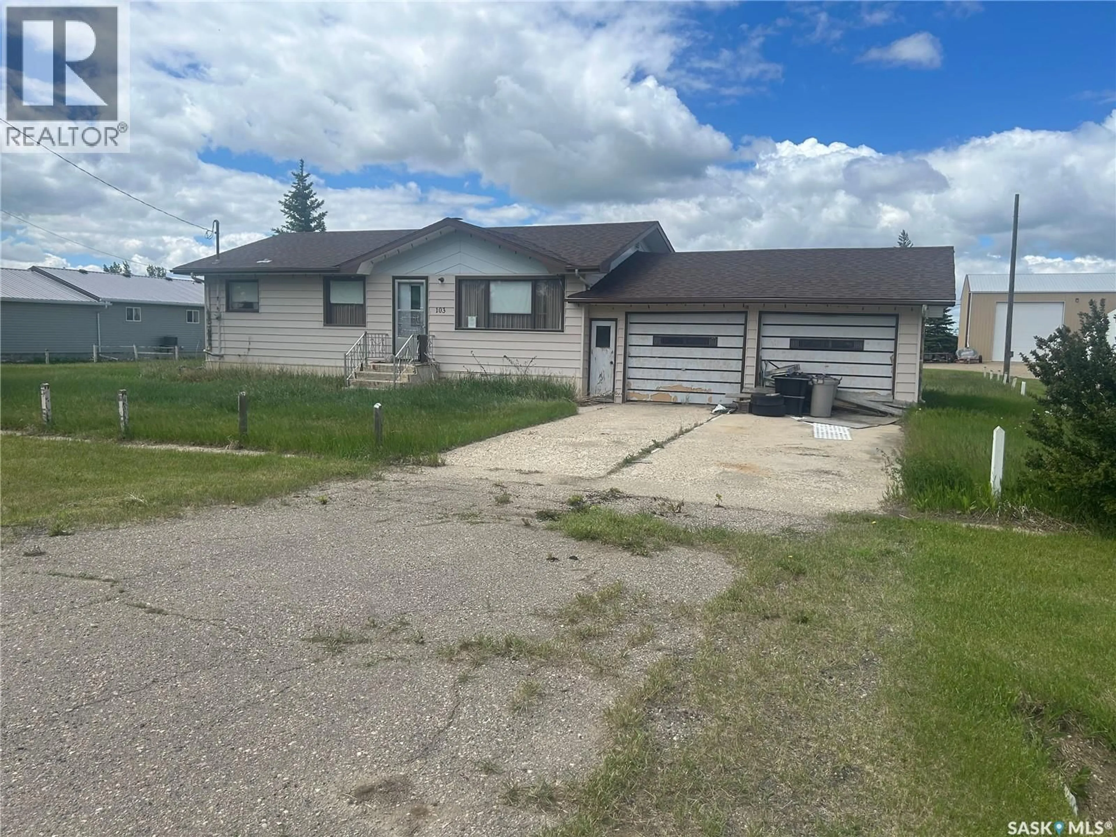 A pic from outside/outdoor area/front of a property/back of a property/a pic from drone, street for 103 MAIN STREET, Lang Saskatchewan S0G2W0