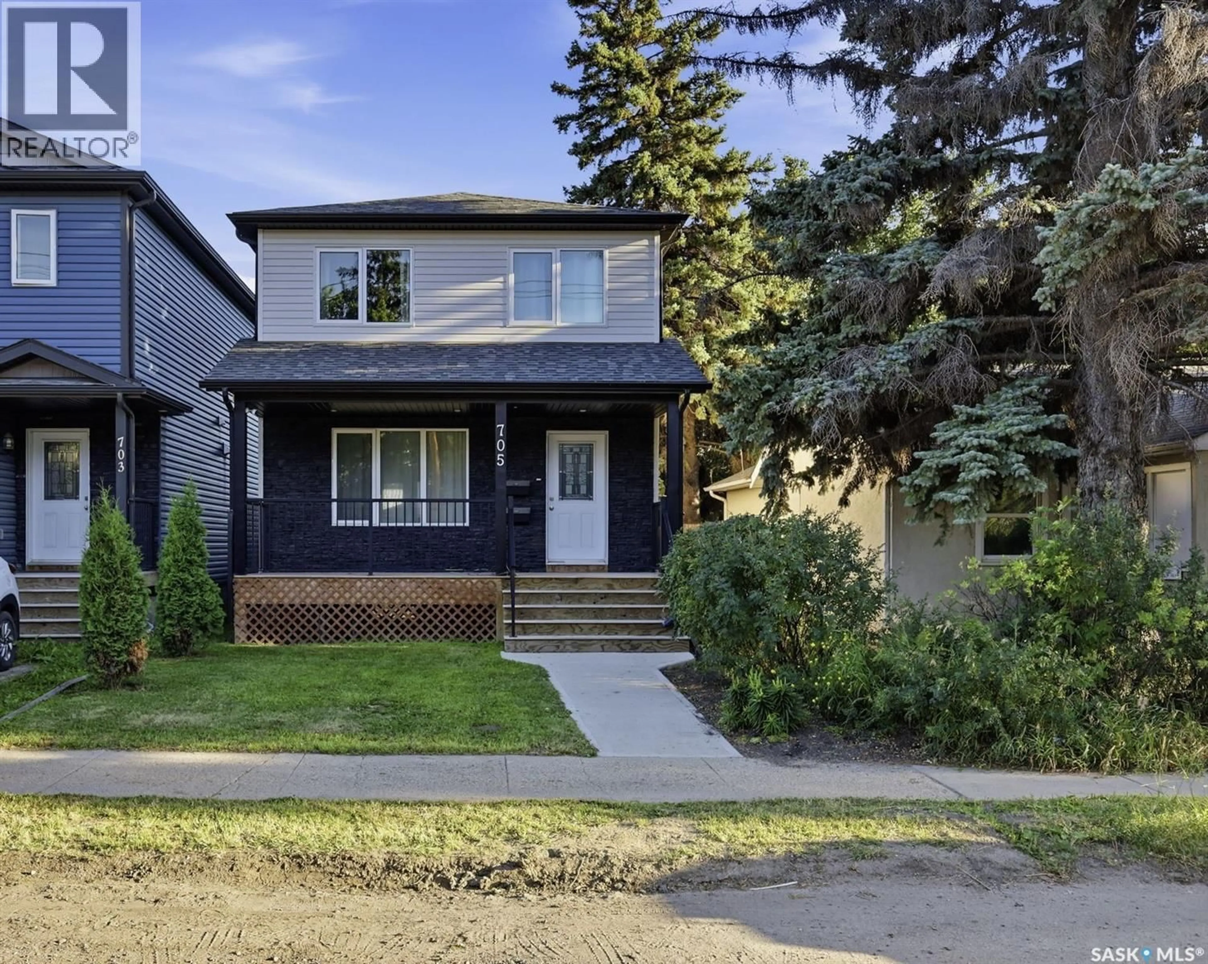 Home with brick exterior material, street for 705 33RD STREET, Saskatoon Saskatchewan S7L0W2