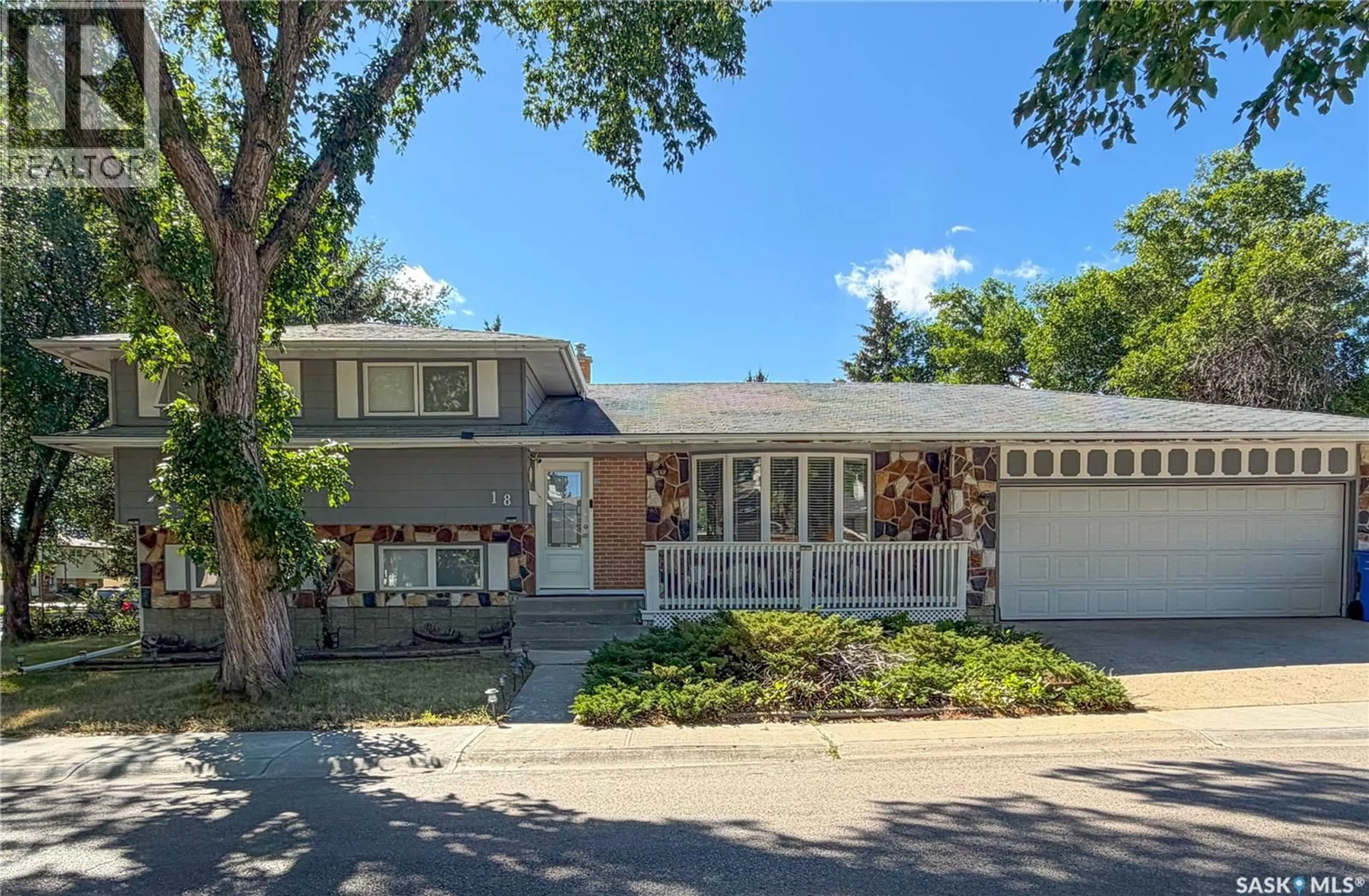 Home with brick exterior material, street for 18 KYLE STREET, Regina Saskatchewan S4R6R6
