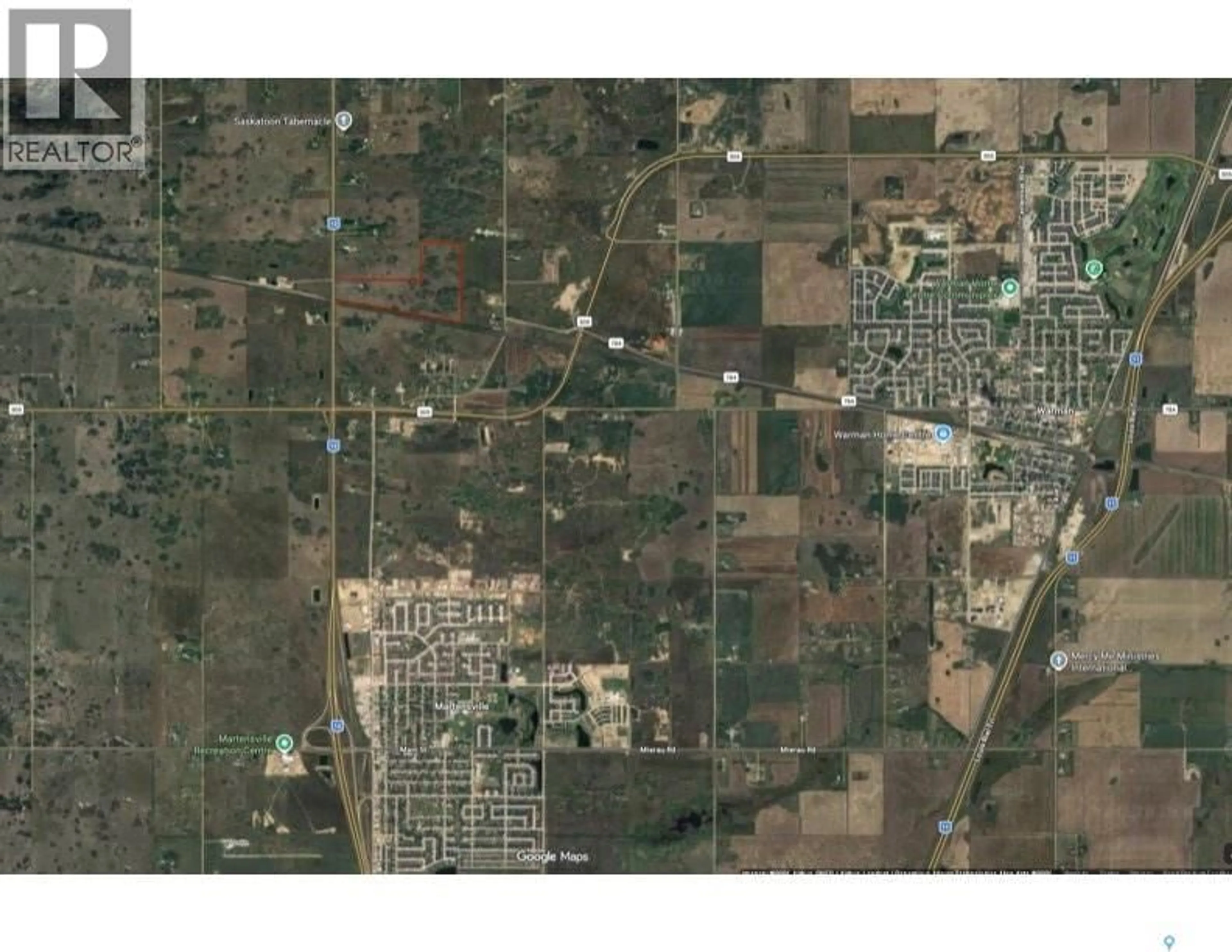Picture of a map for FRIESEN ACREAGE, Corman Park Rm No. 344 Saskatchewan S0K2T0