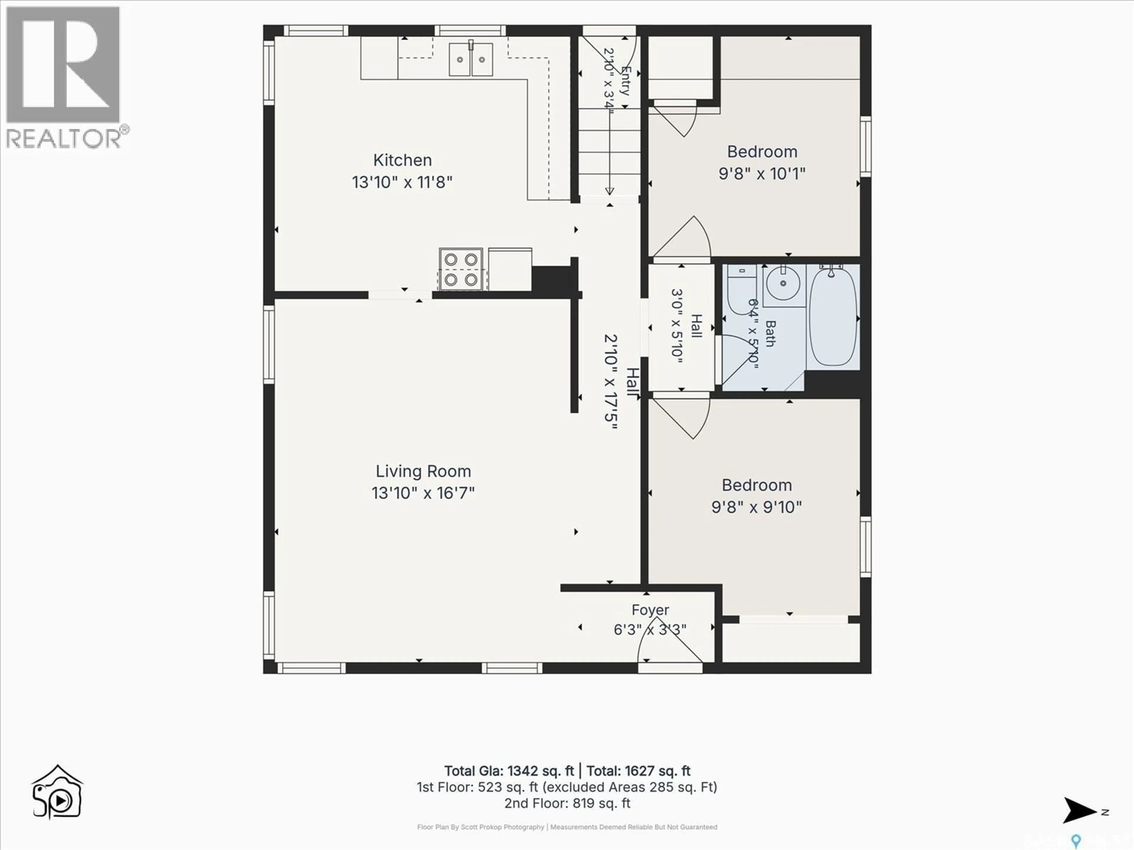 Floor plan for 2204 LORNE AVENUE, Saskatoon Saskatchewan S7J0R9