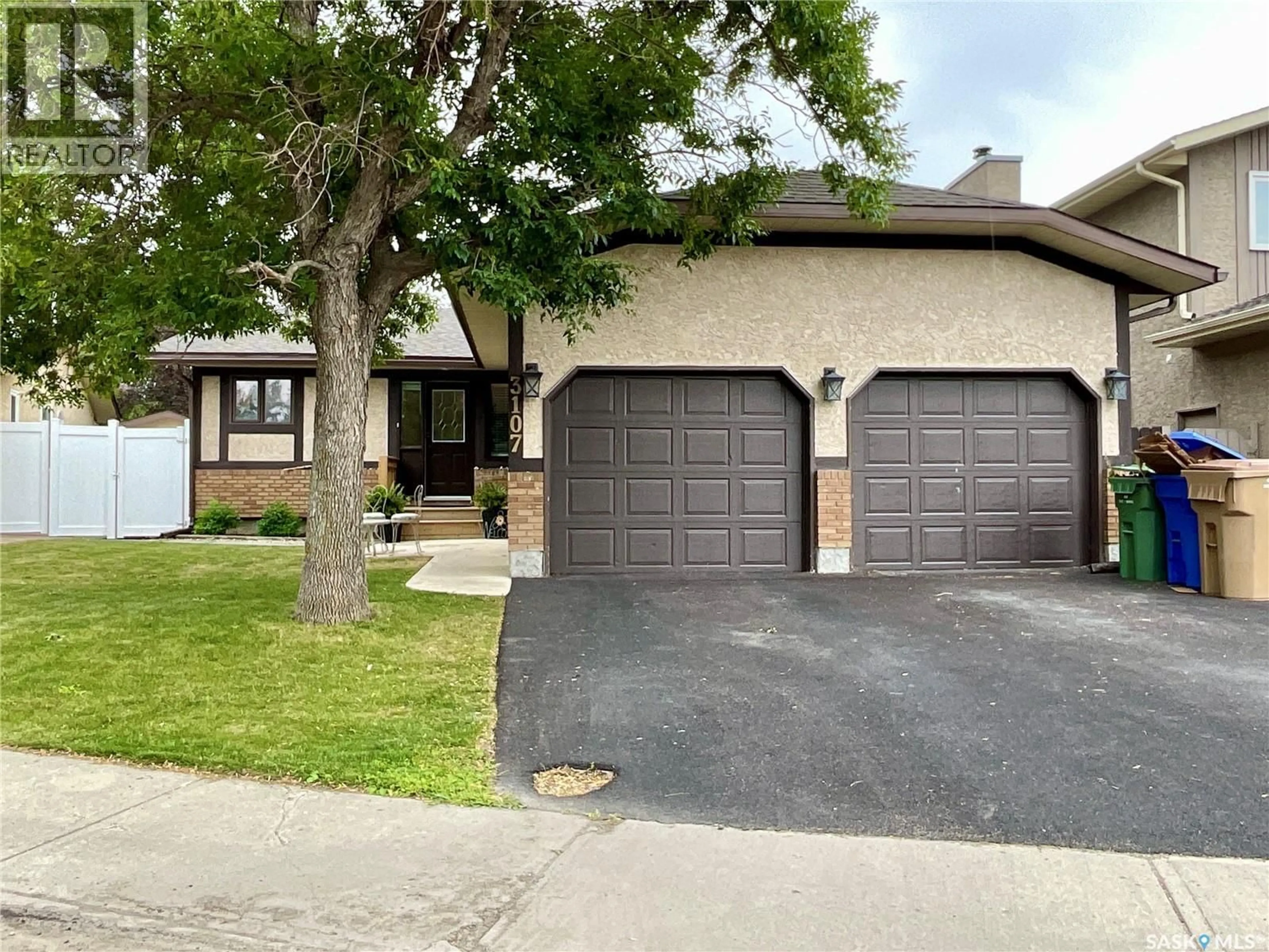 Home with brick exterior material, street for 3107 ANDREYCHUK PLACE, Regina Saskatchewan S4V2C5