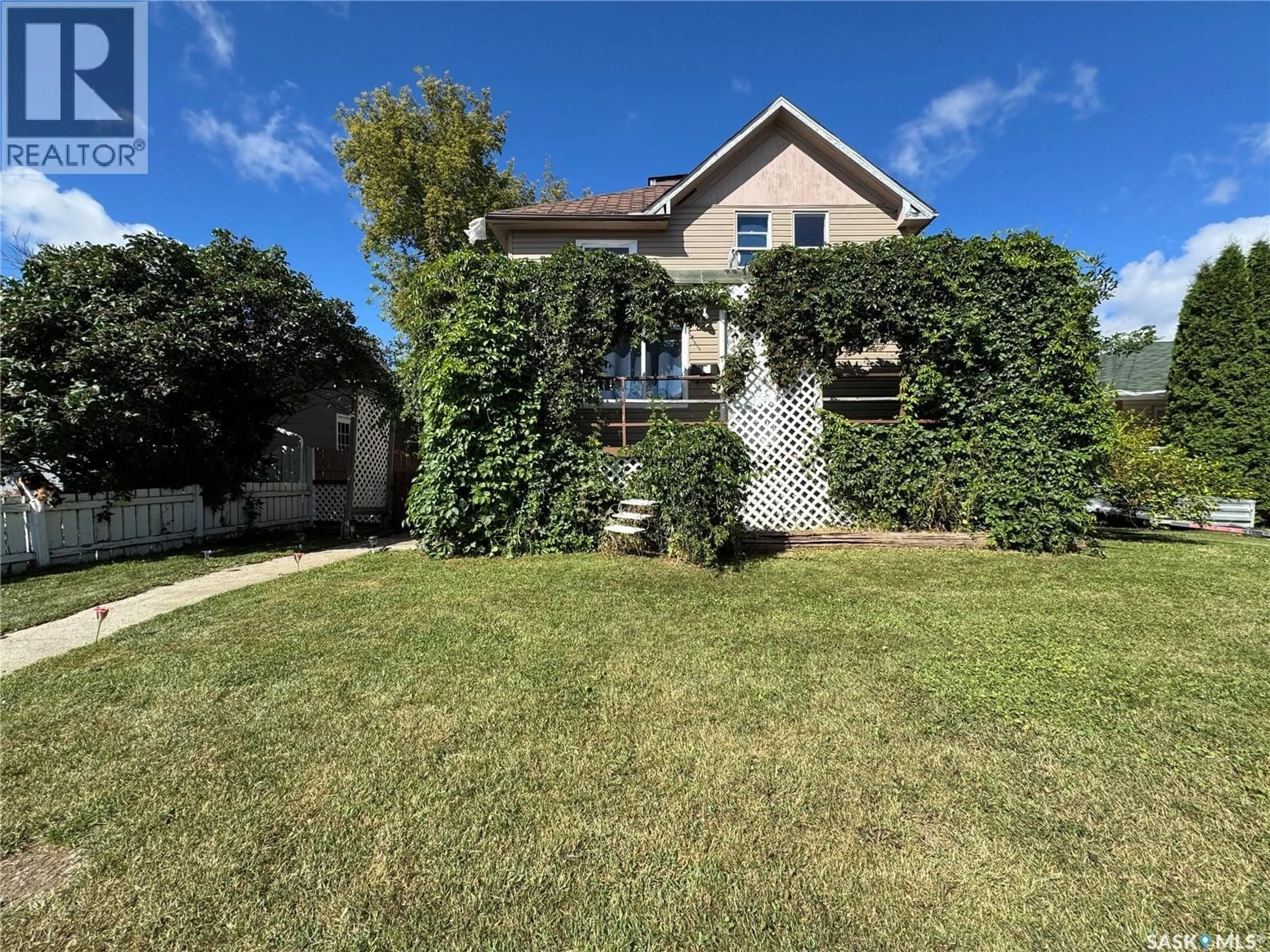 A pic from outside/outdoor area/front of a property/back of a property/a pic from drone, street for 1671 103RD STREET, North Battleford Saskatchewan S9A1L6