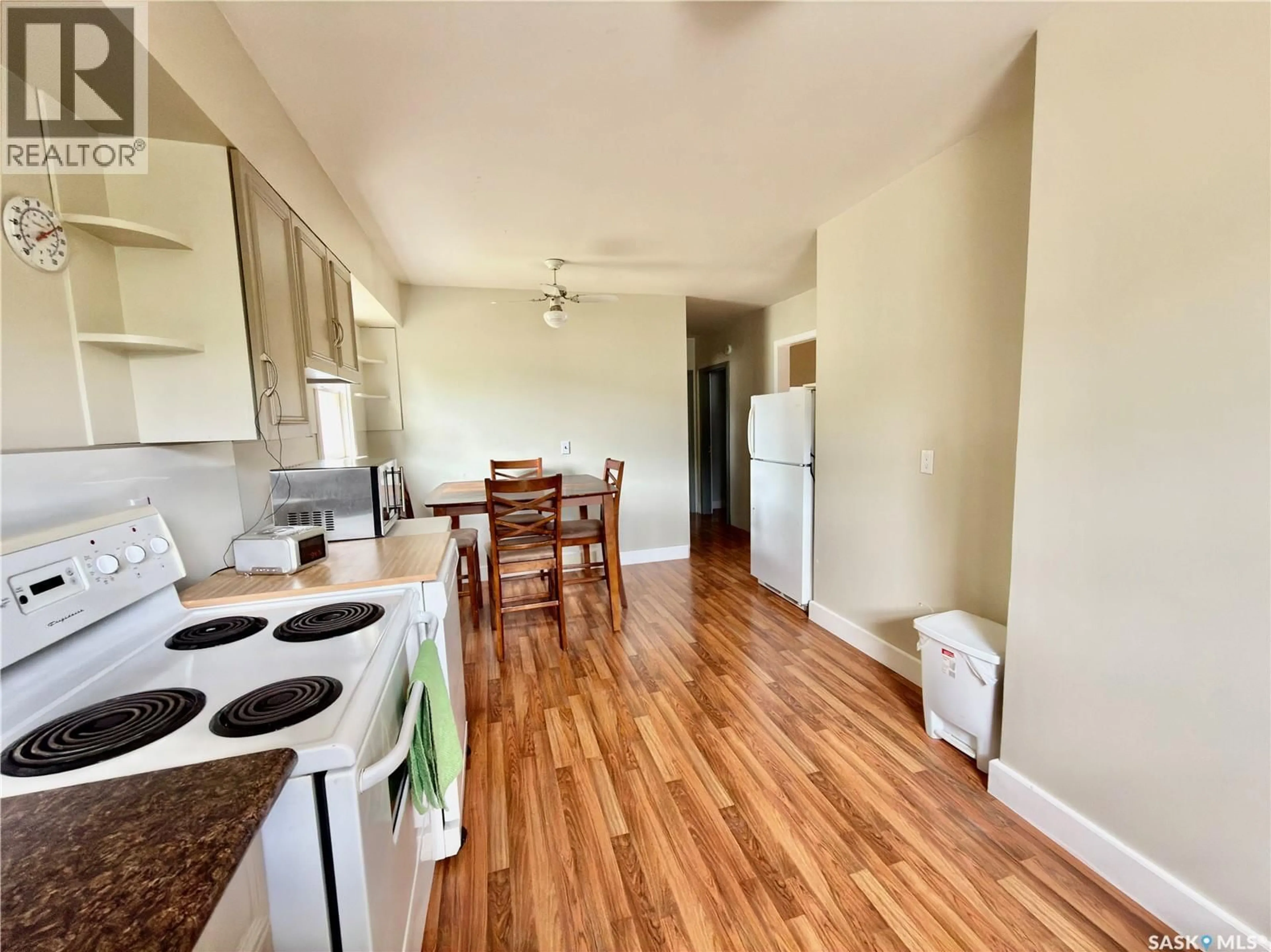 Standard kitchen, wood/laminate floor for 119 TAYLOR STREET, Kamsack Saskatchewan S0A1S0