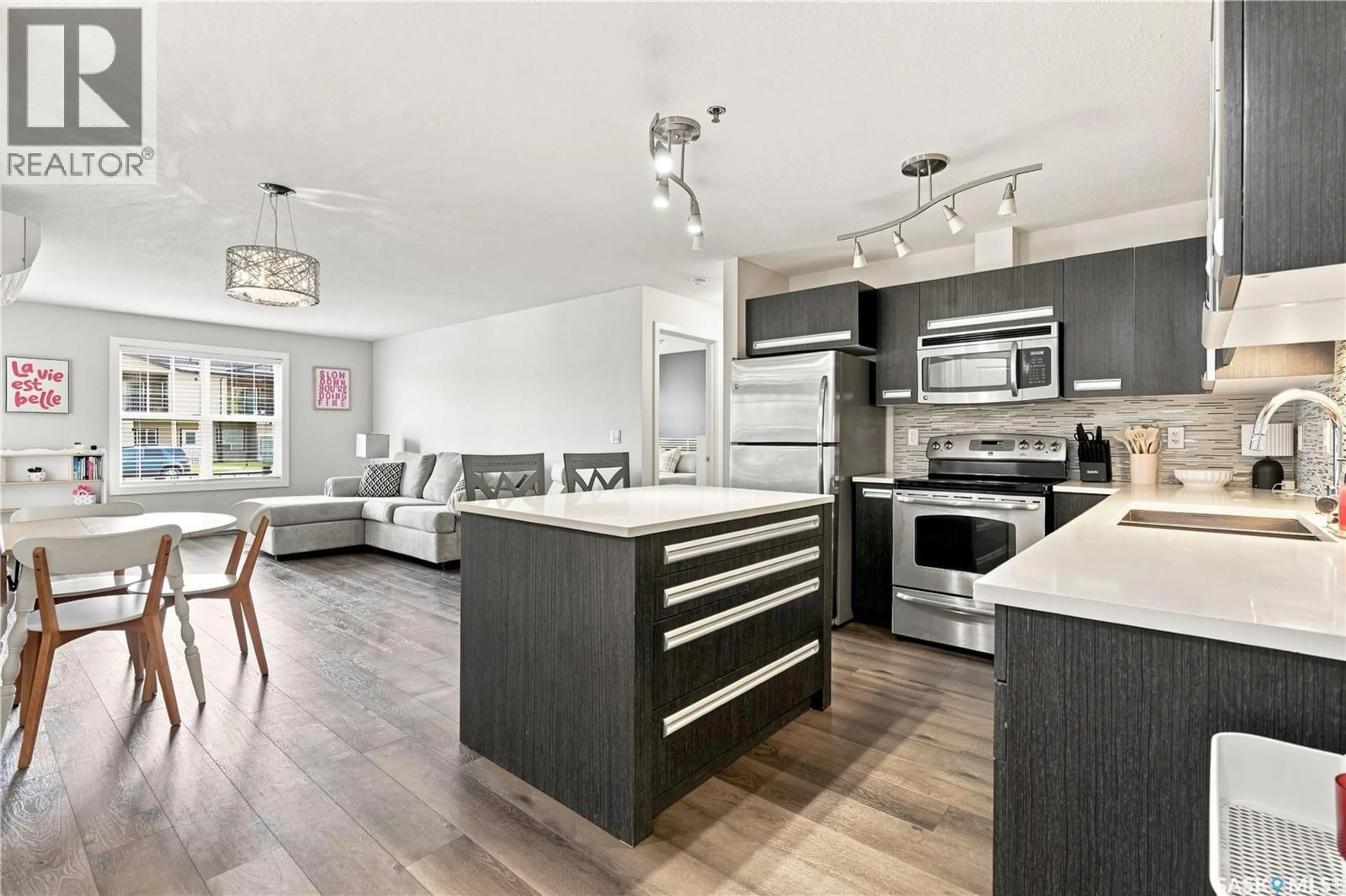 Open concept kitchen, unknown for 105 - 1510 NEVILLE DRIVE, Regina Saskatchewan S4Z0A3