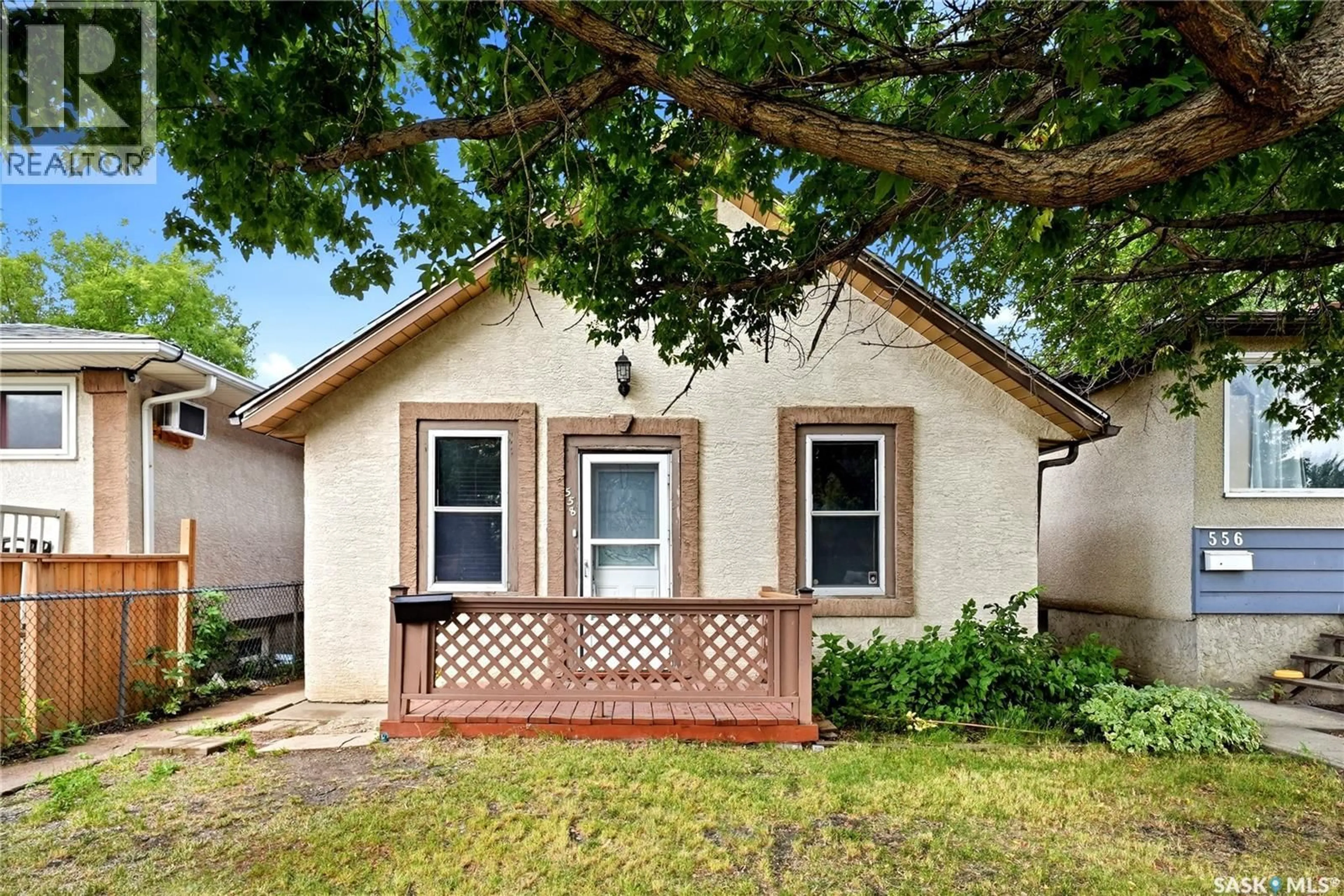 Home with vinyl exterior material, street for 558 OSLER STREET, Regina Saskatchewan S4R1W1