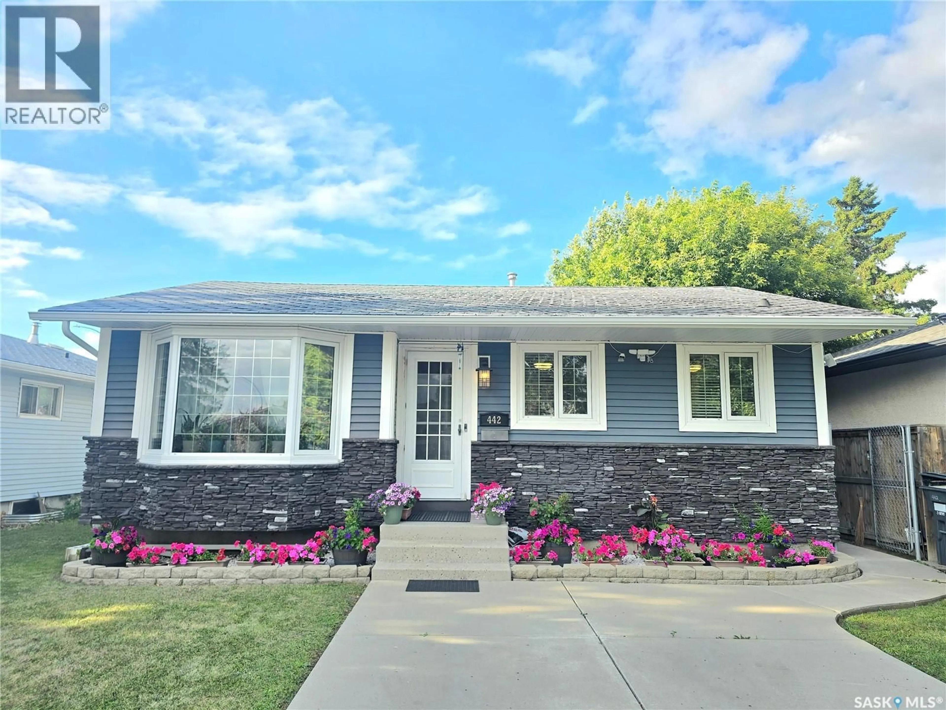 Home with brick exterior material, street for 442 DOUGLAS CRESCENT, Saskatoon Saskatchewan S7L4T5