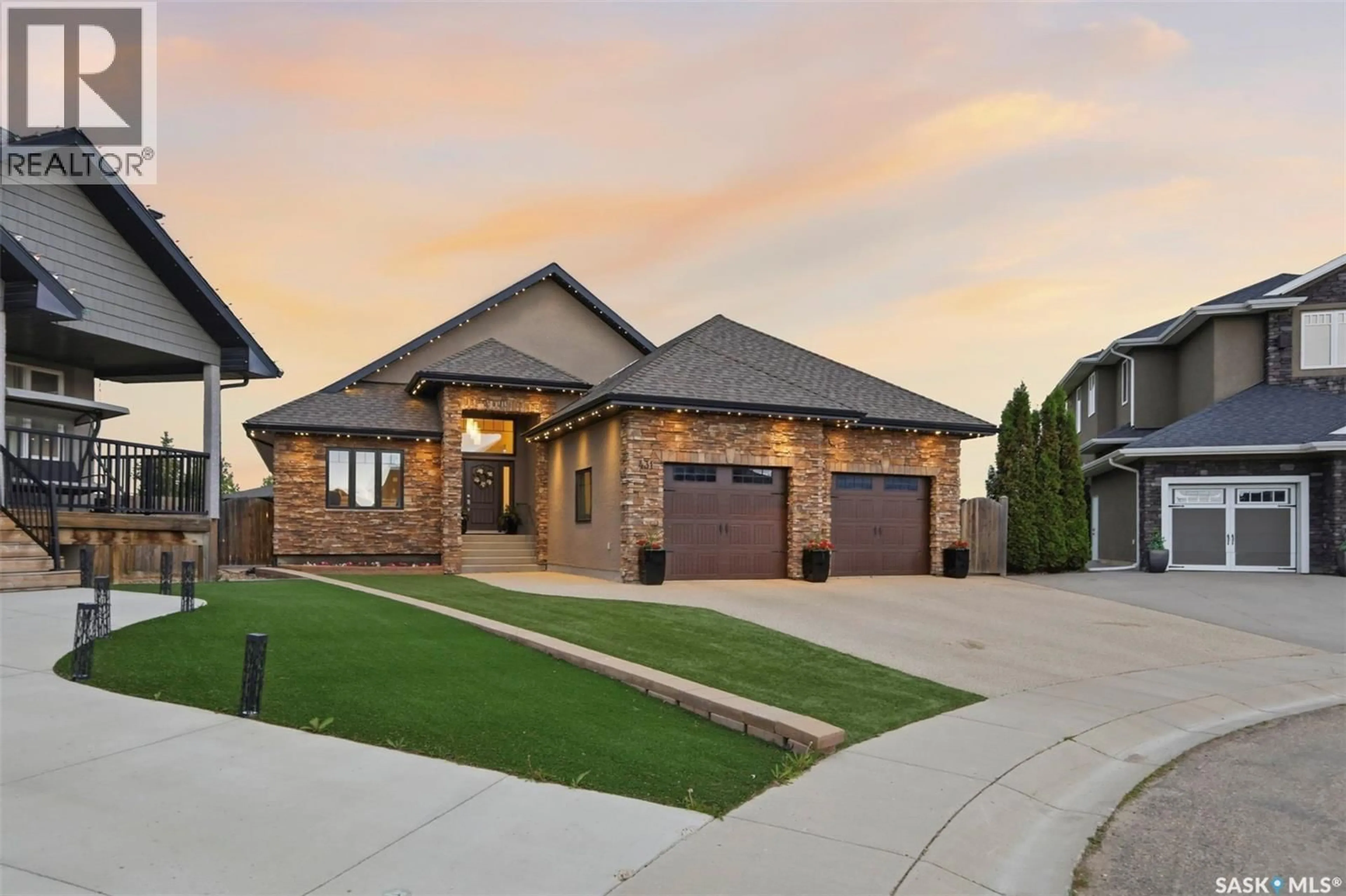 Home with brick exterior material, street for 431 PATON PLACE, Saskatoon Saskatchewan S7W0B8
