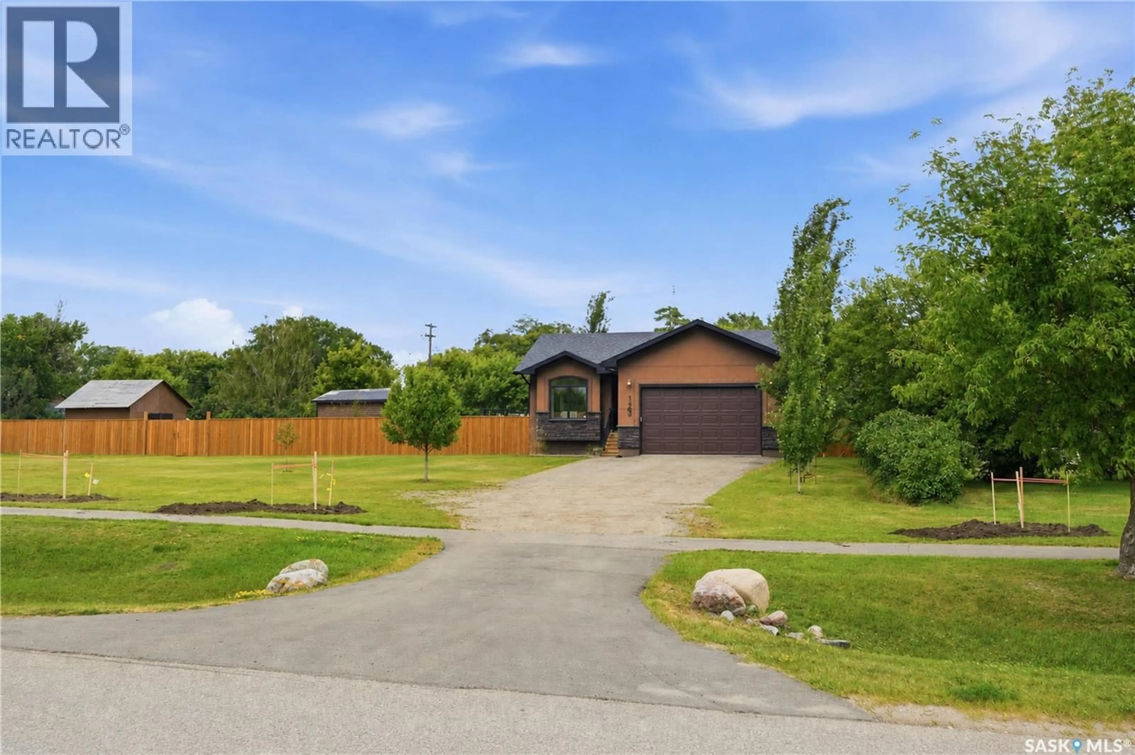 A pic from outside/outdoor area/front of a property/back of a property/a pic from drone, unknown for 123 RAILWAY AVENUE, Dundurn Saskatchewan S0K1K0