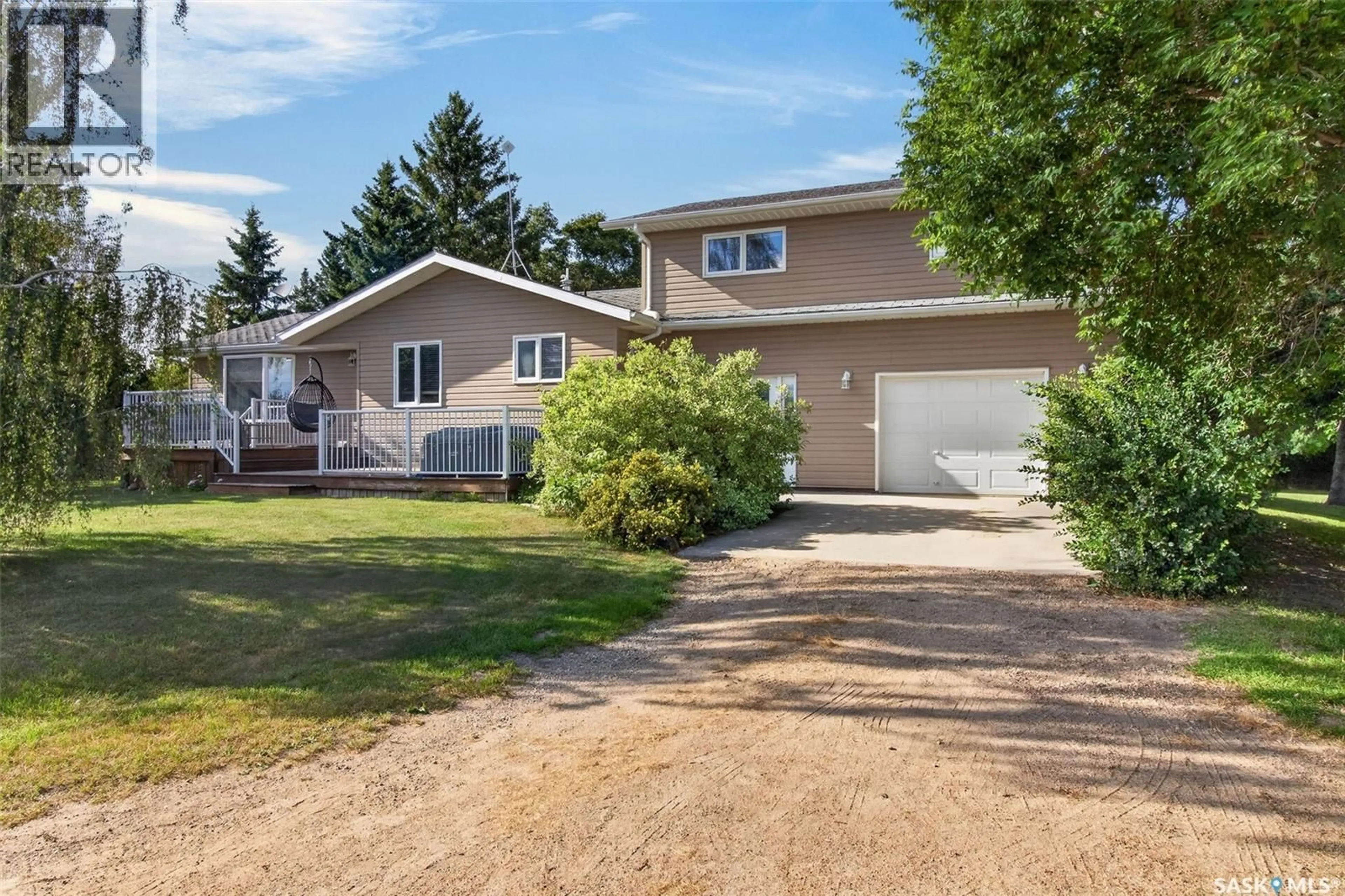 Home with vinyl exterior material, street for ENGLEFELD ACREAGE, St. Peter RM No. 369 Saskatchewan S0K1N0