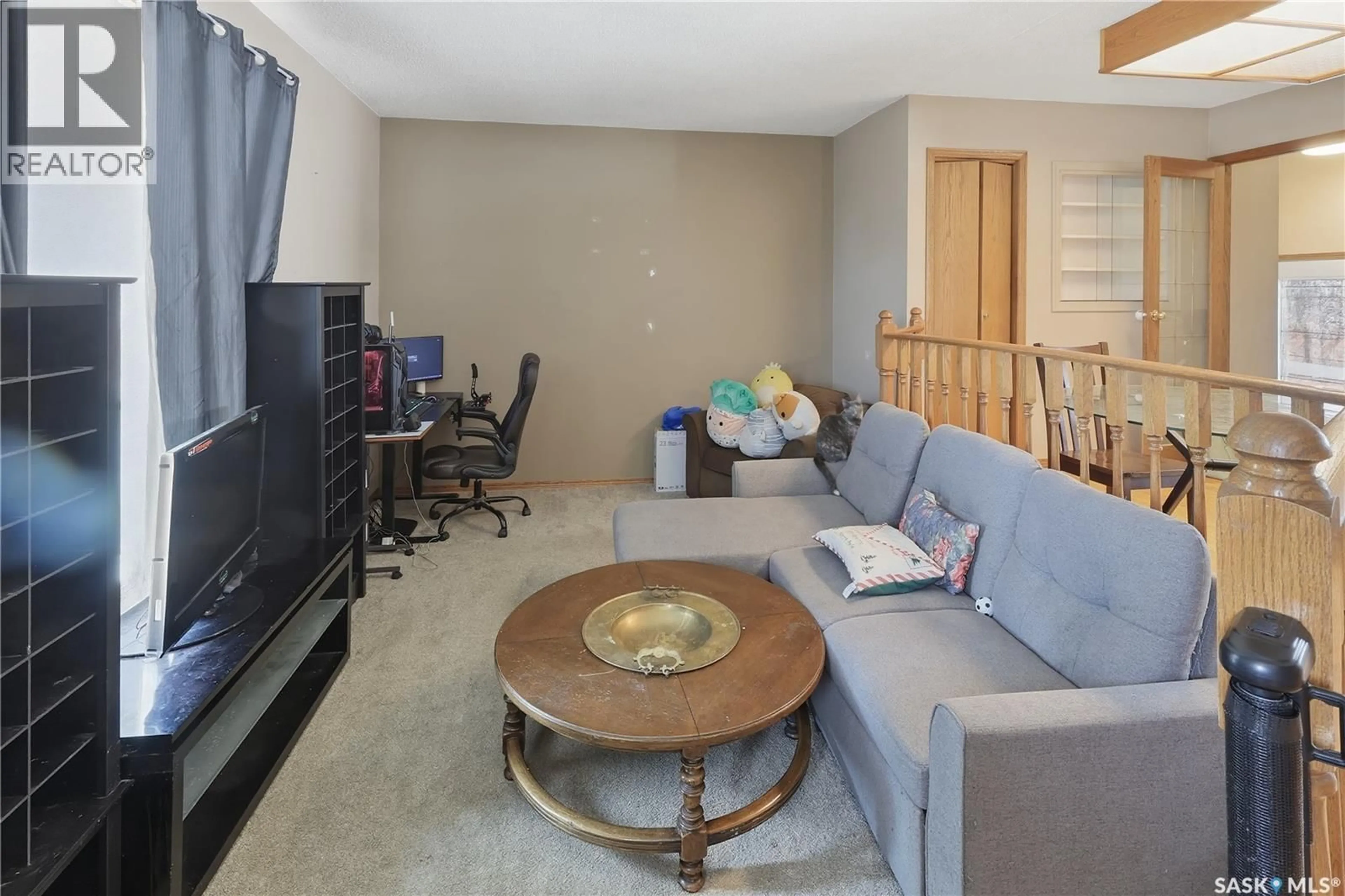 Living room with furniture, unknown for 1434 HOCHELAGA STREET, Moose Jaw Saskatchewan S6H6G5