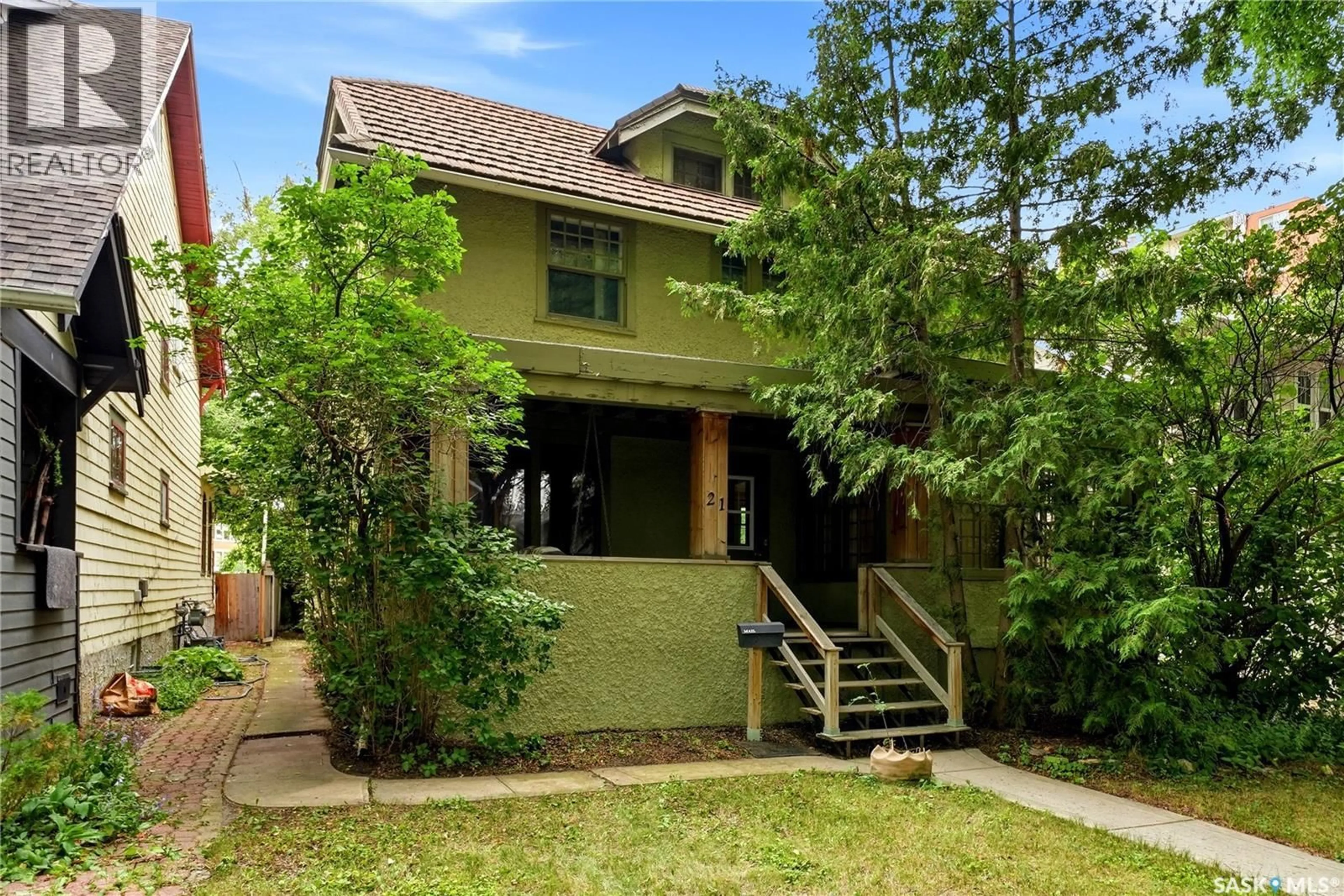 Home with brick exterior material, street for 21 ANGUS CRESCENT, Regina Saskatchewan S4T6N1
