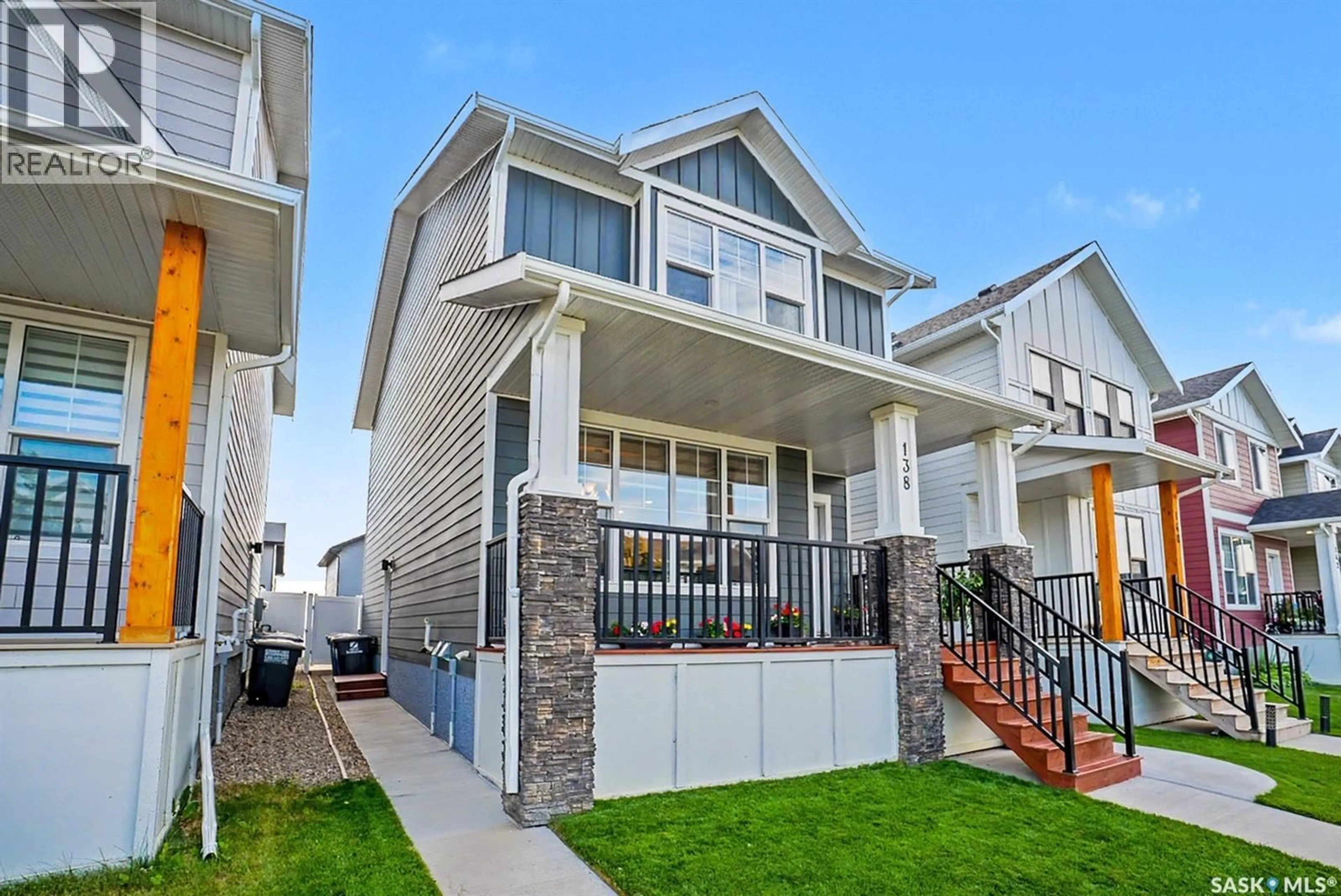 Home with vinyl exterior material, street for 138 ROSEWOOD BOULEVARD, Saskatoon Saskatchewan S7V0Y9