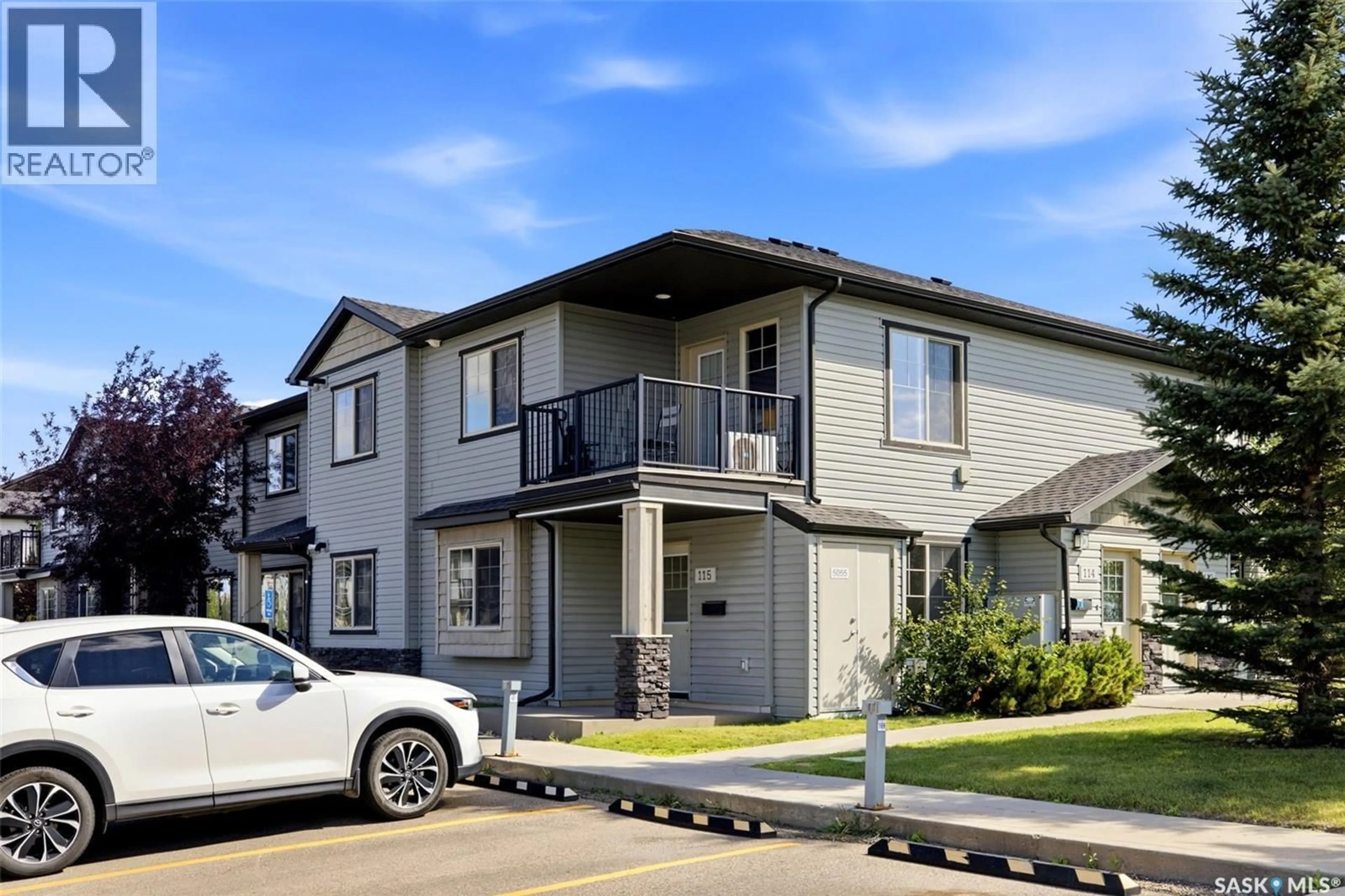 Home with vinyl exterior material, street for 115 - 5055 JAMES HILL ROAD, Regina Saskatchewan S4W0B9