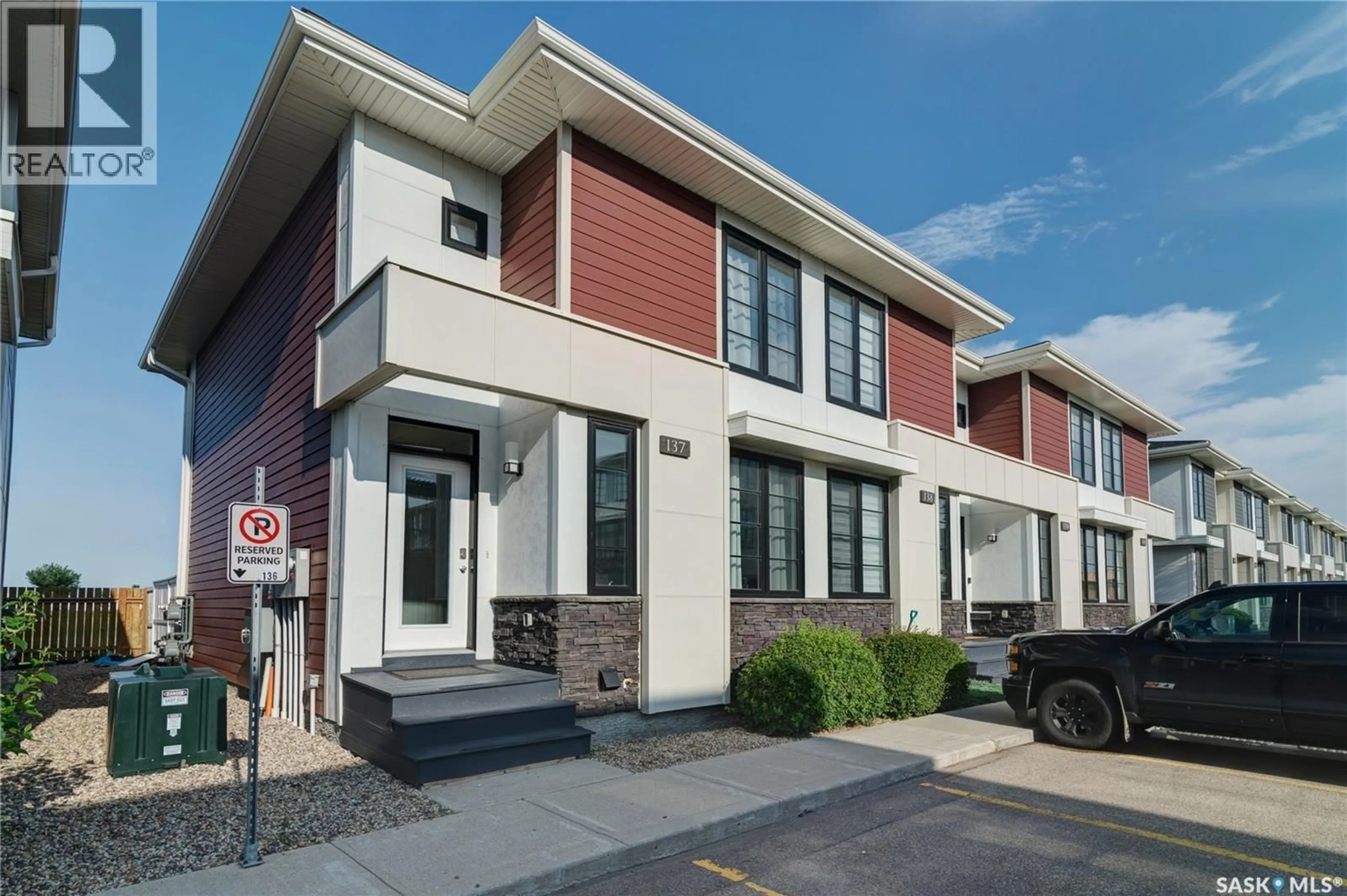 Home with brick exterior material, street for 137 3229 ELGAARD DRIVE, Regina Saskatchewan S4X0L2