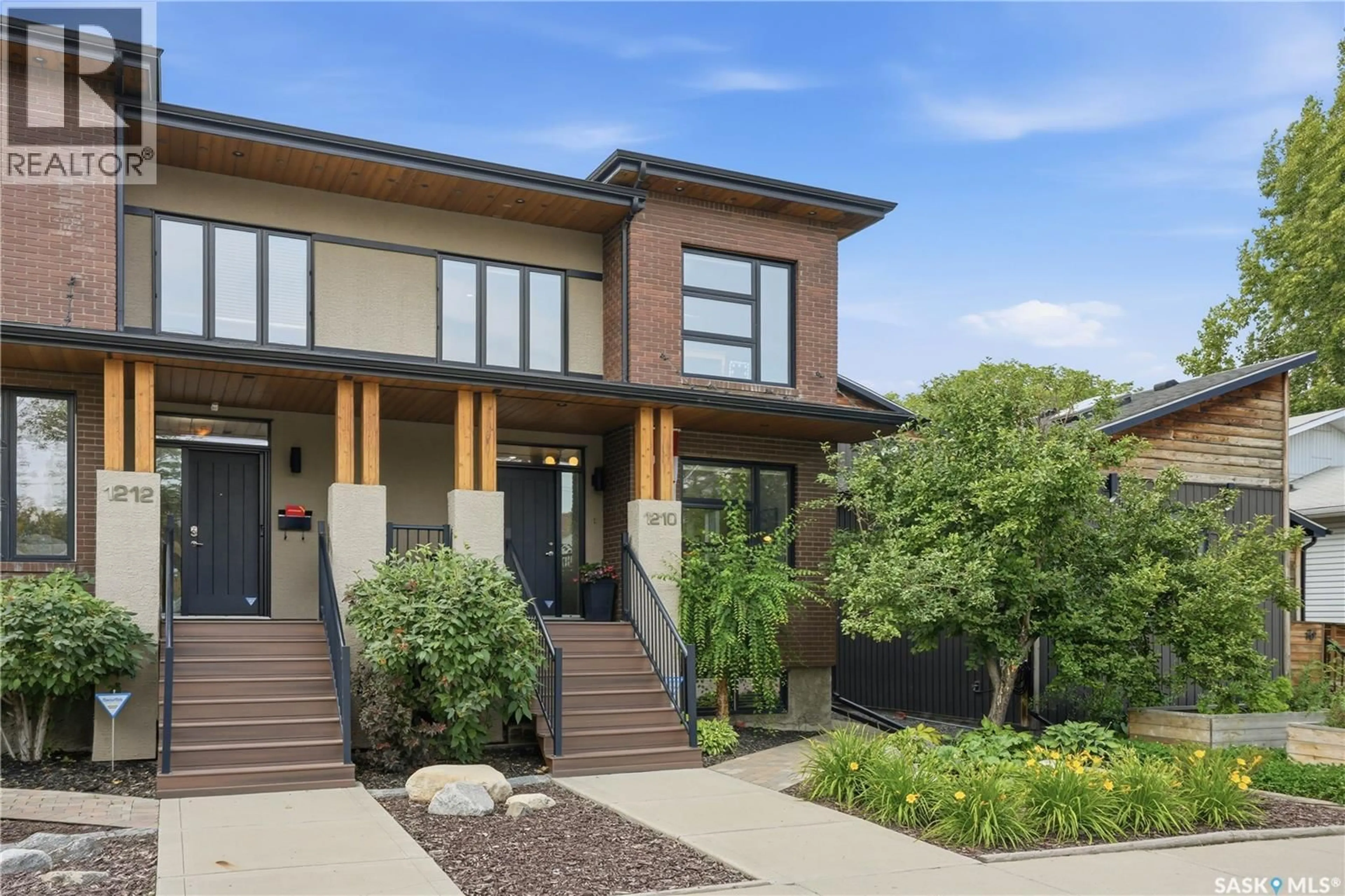 Home with brick exterior material, street for 1210 BROADWAY AVENUE, Saskatoon Saskatchewan S7H2A3