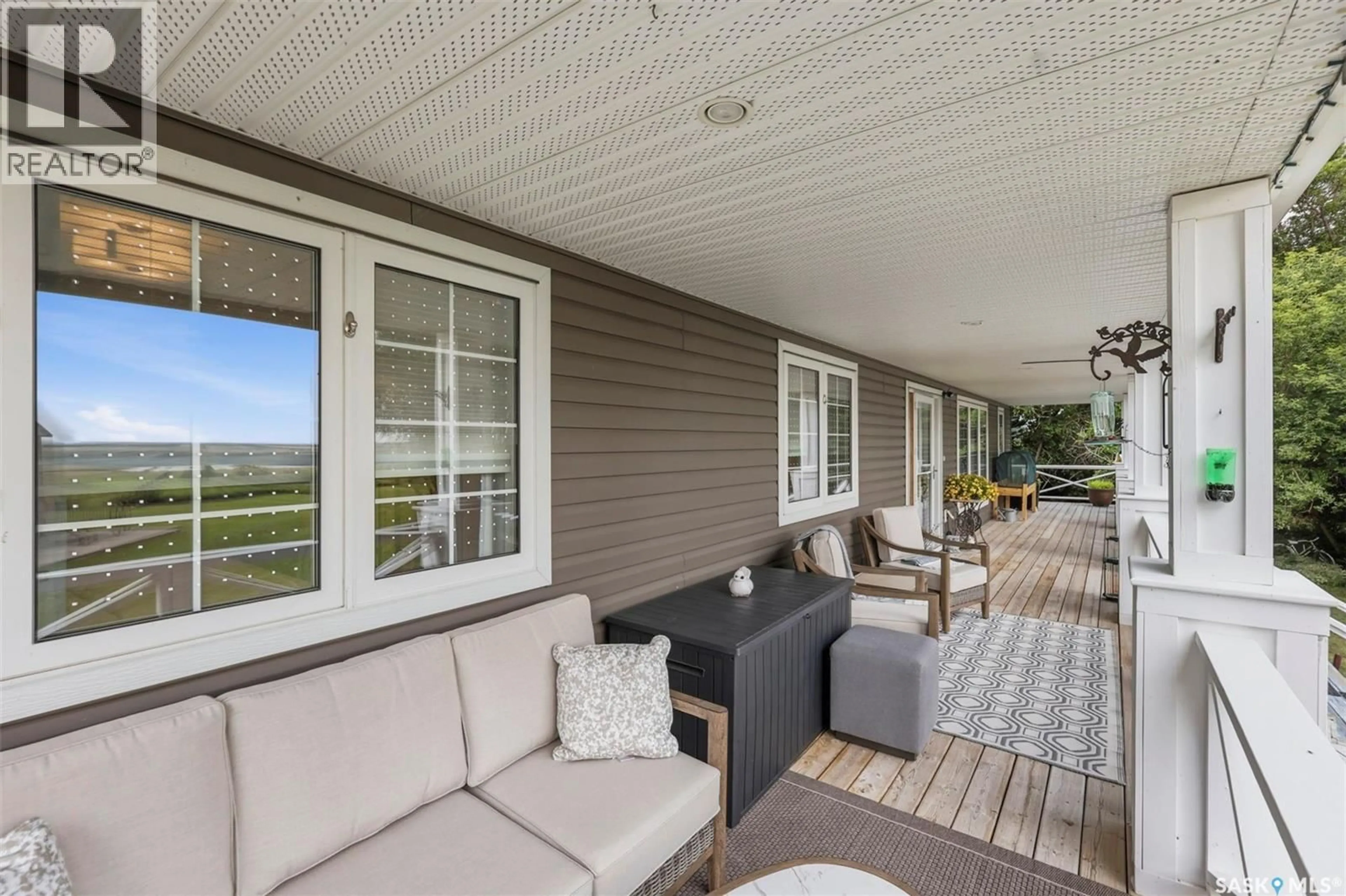 Patio, water/lake/river/ocean view for Rural Address - NAISMITH ACREAGE, Young Saskatchewan S0K4M0