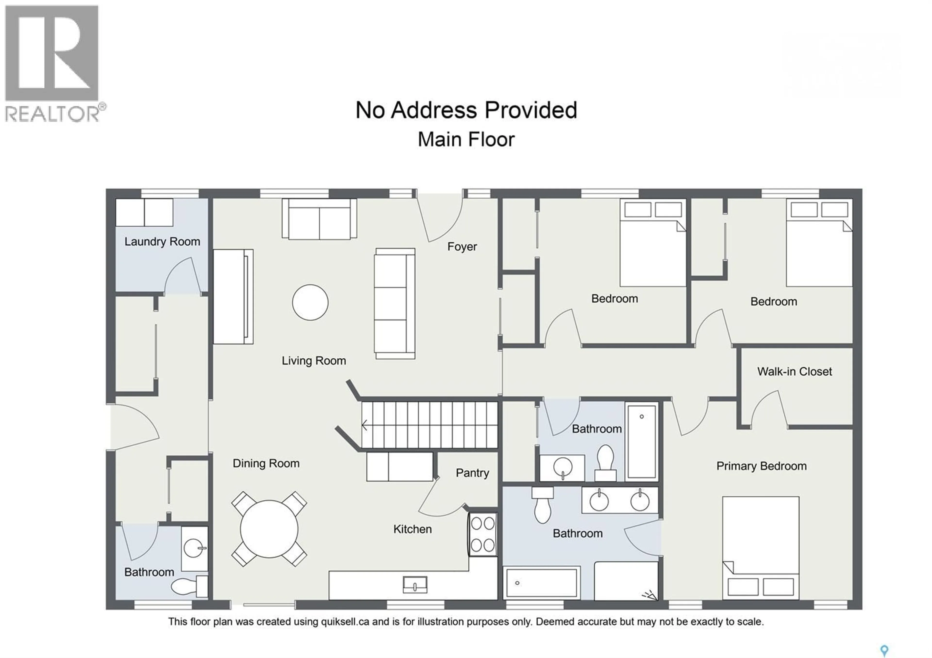 Floor plan for Rural Address - NAISMITH ACREAGE, Young Saskatchewan S0K4M0