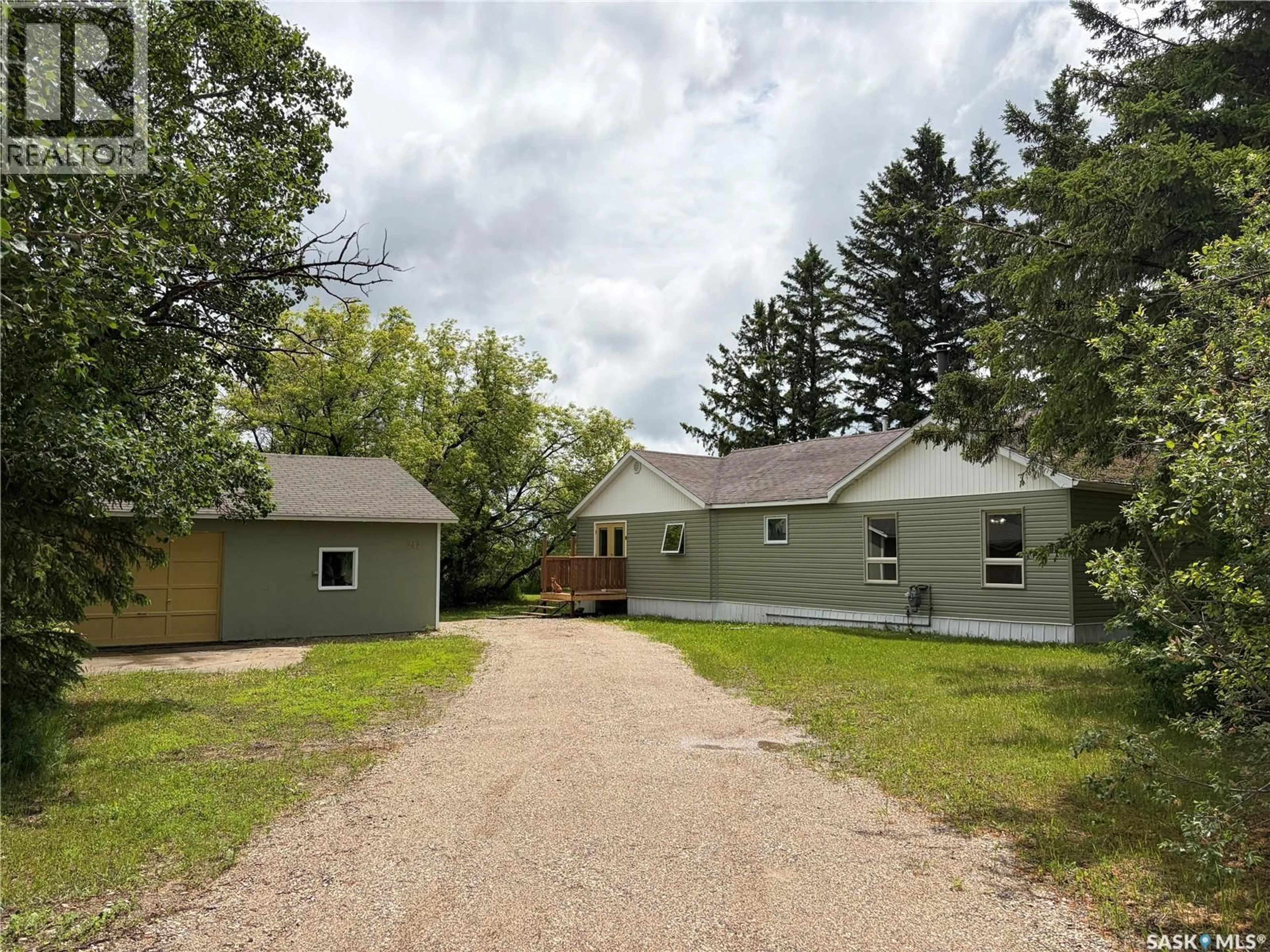 A pic from outside/outdoor area/front of a property/back of a property/a pic from drone, street for 247 ELSA STREET, Margo Saskatchewan S0A2M0