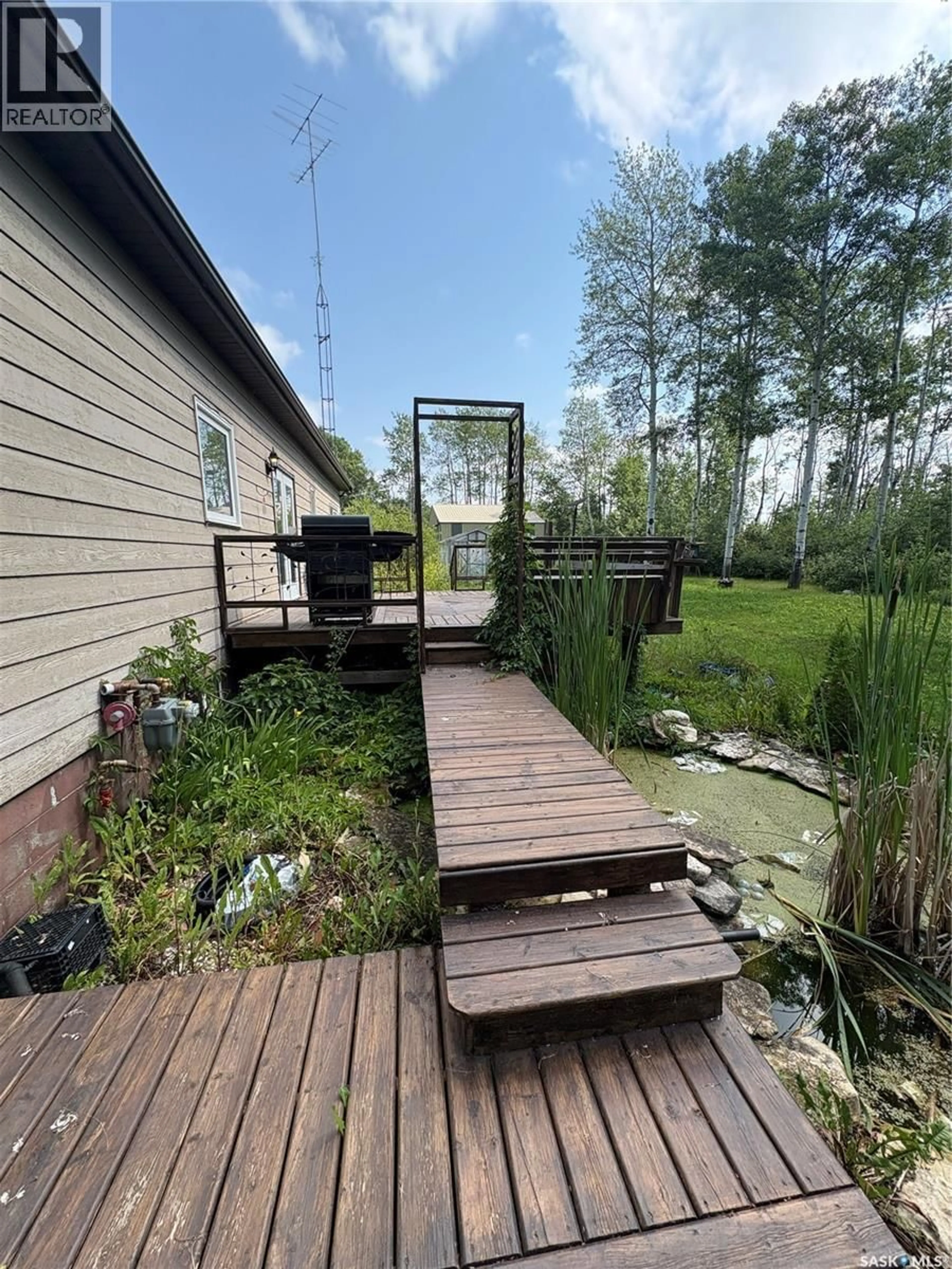 Patio, forest/trees view for RM - COTE ACREAGE, Cote Rm No. 271 Saskatchewan S0A1S0