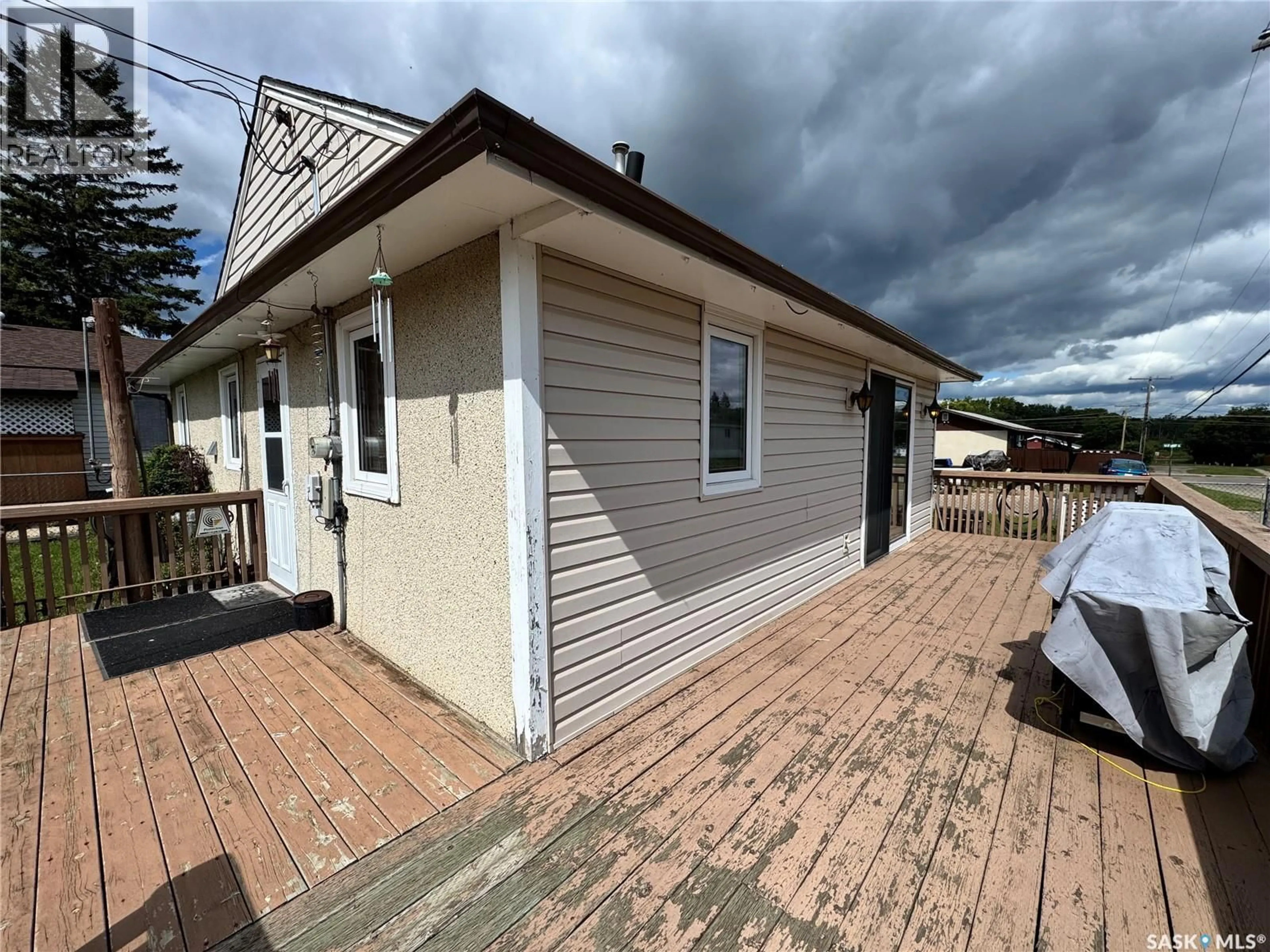 Home with vinyl exterior material, building for 1803 14TH STREET, Prince Albert Saskatchewan S6V3N9