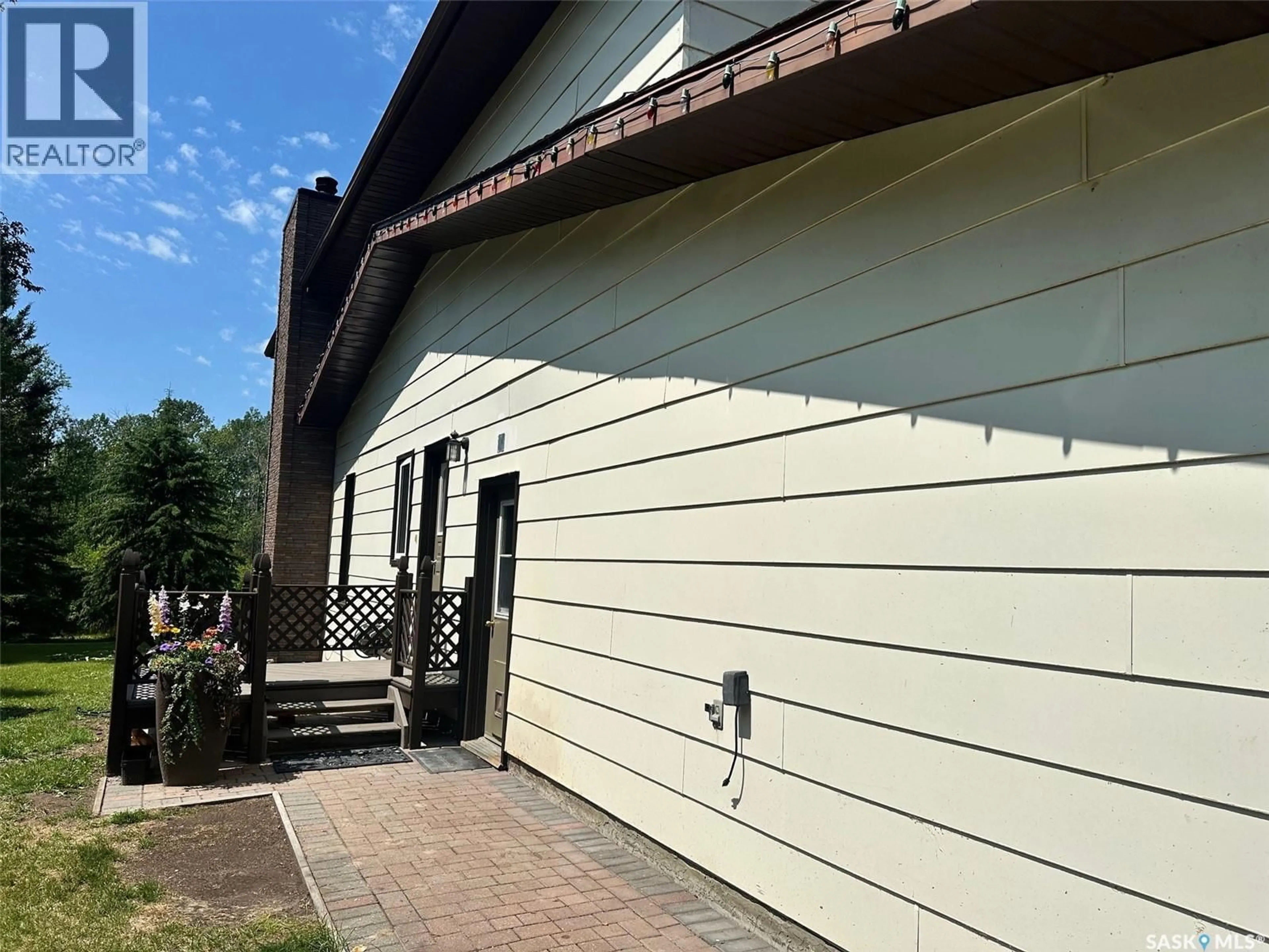 Home with vinyl exterior material, building for SIEBEN ACREAGE, Hudson Bay Rm No. 394 Saskatchewan S0E0Y0
