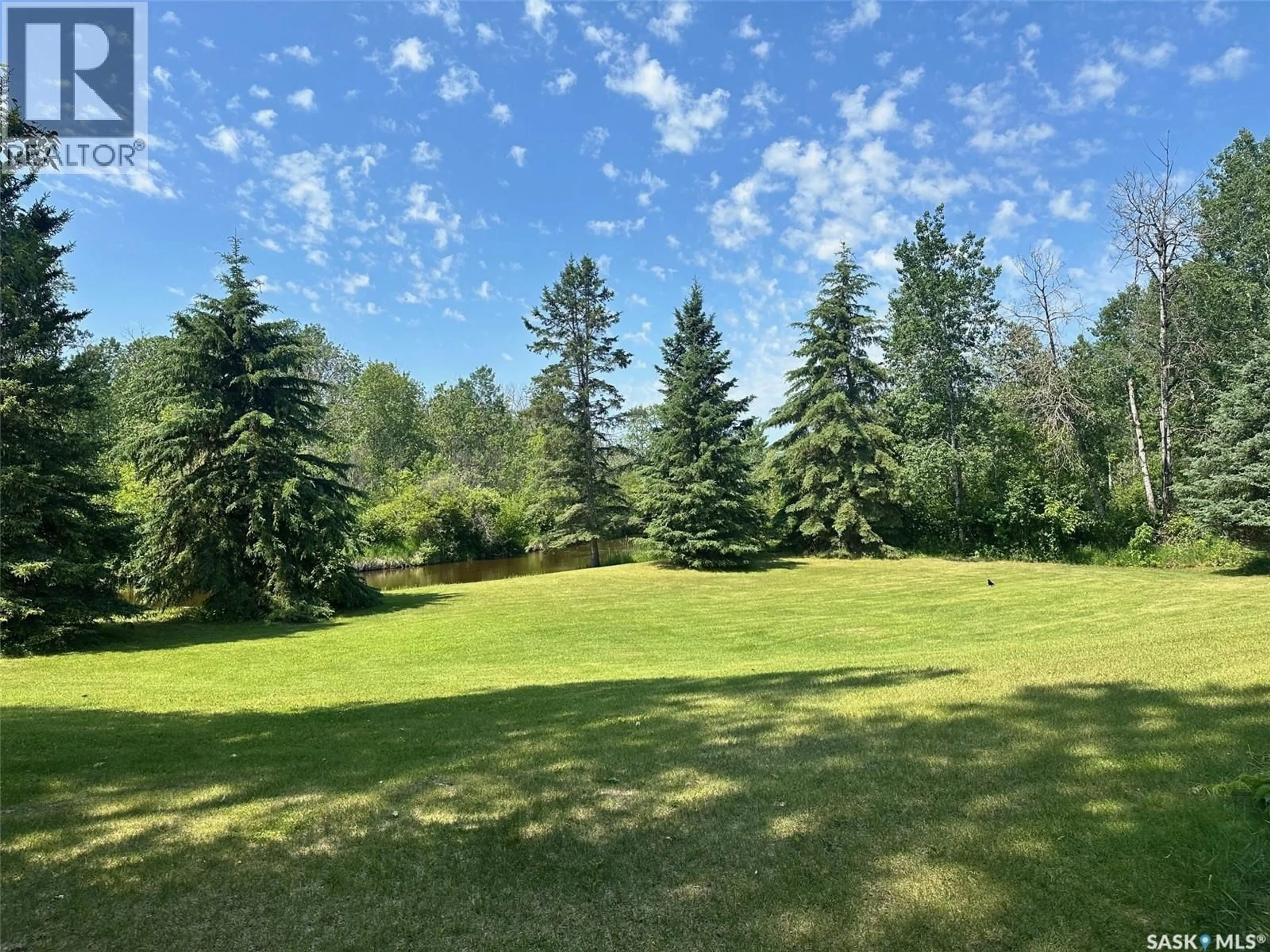 A pic from outside/outdoor area/front of a property/back of a property/a pic from drone, forest/trees view for SIEBEN ACREAGE, Hudson Bay Rm No. 394 Saskatchewan S0E0Y0