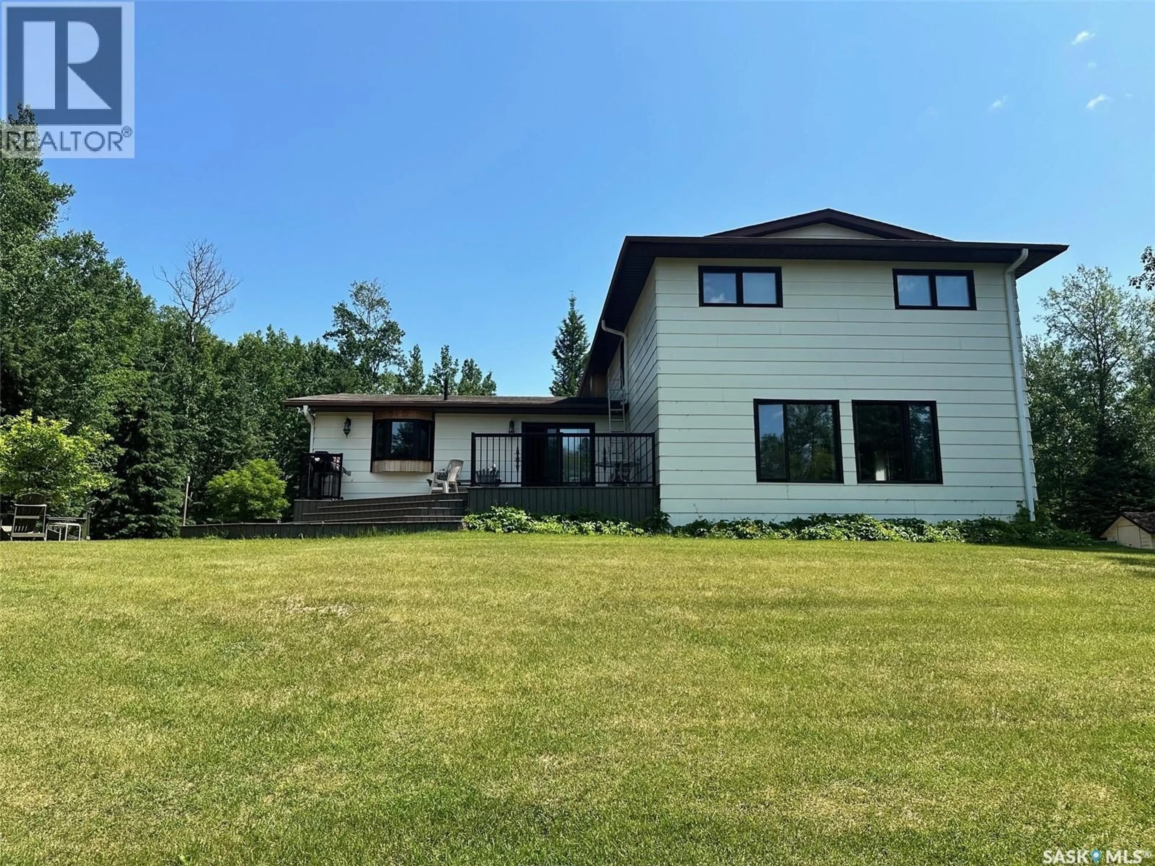 A pic from outside/outdoor area/front of a property/back of a property/a pic from drone, unknown for SIEBEN ACREAGE, Hudson Bay Rm No. 394 Saskatchewan S0E0Y0