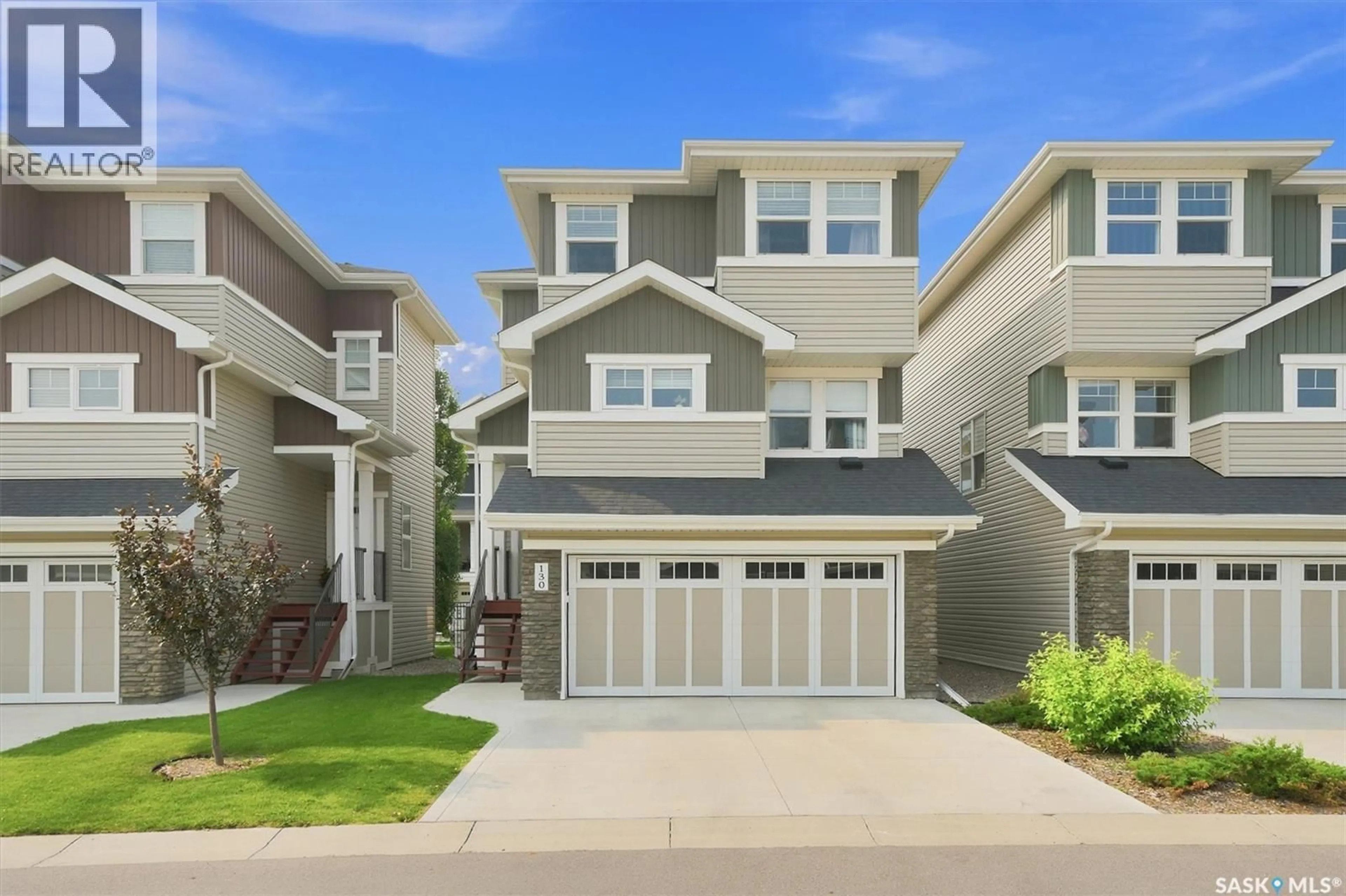 Home with vinyl exterior material, street for 130 315 DICKSON CRESCENT, Saskatoon Saskatchewan S7T0Z1