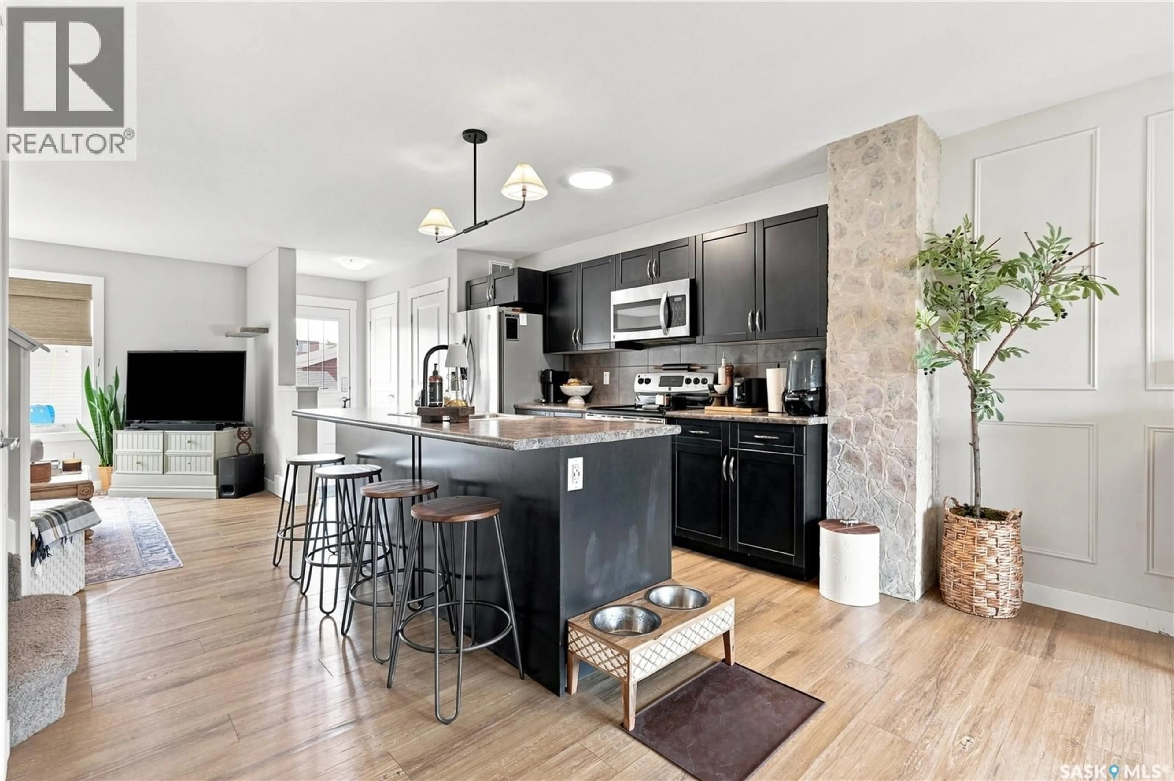 Open concept kitchen, unknown for E - 4409 GREEN POPLAR LANE, Regina Saskatchewan S4V3H5