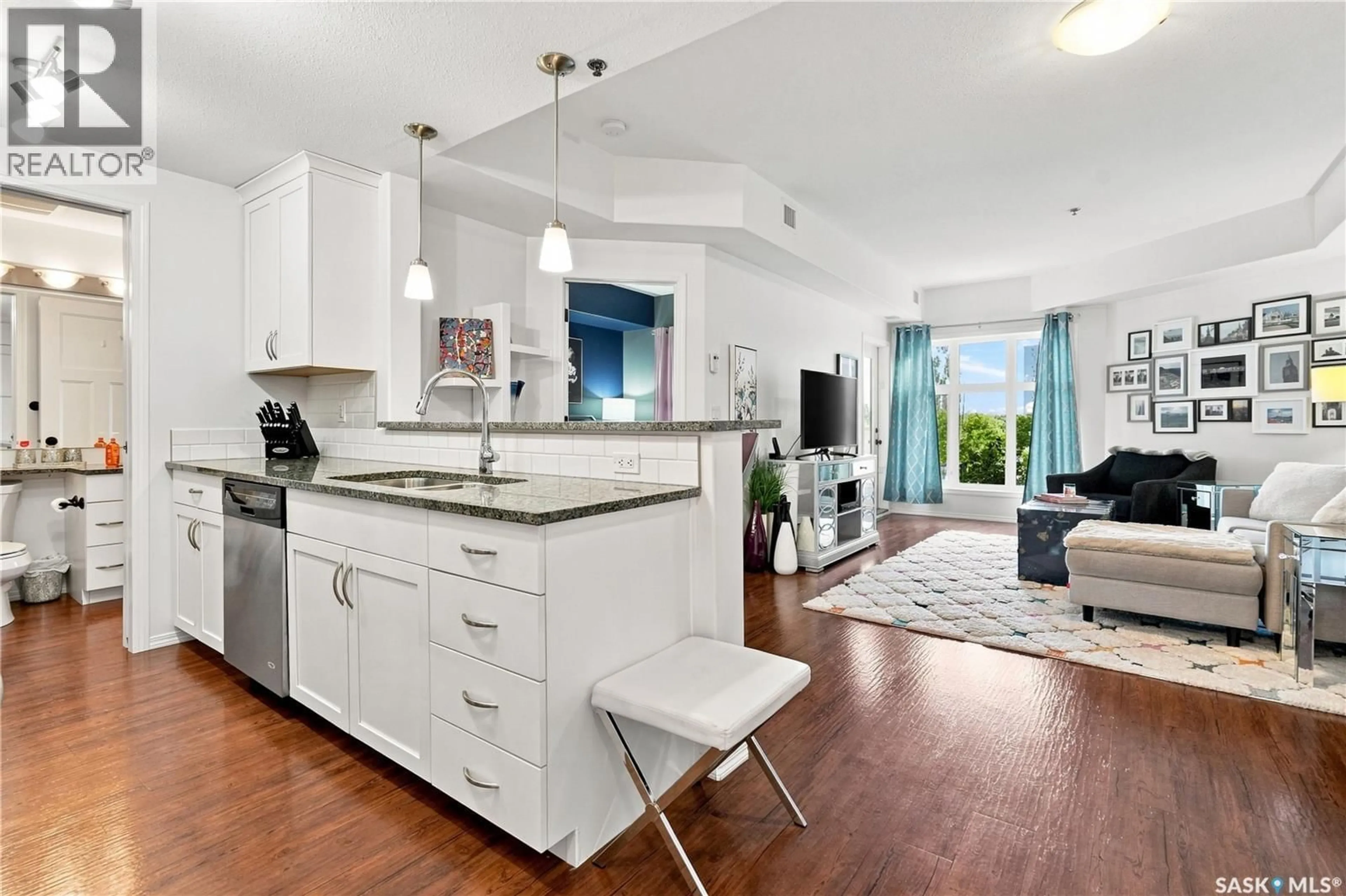 Open concept kitchen, unknown for 1220 - 318 BLACKFOOT DRIVE, Regina Saskatchewan S4S6T2