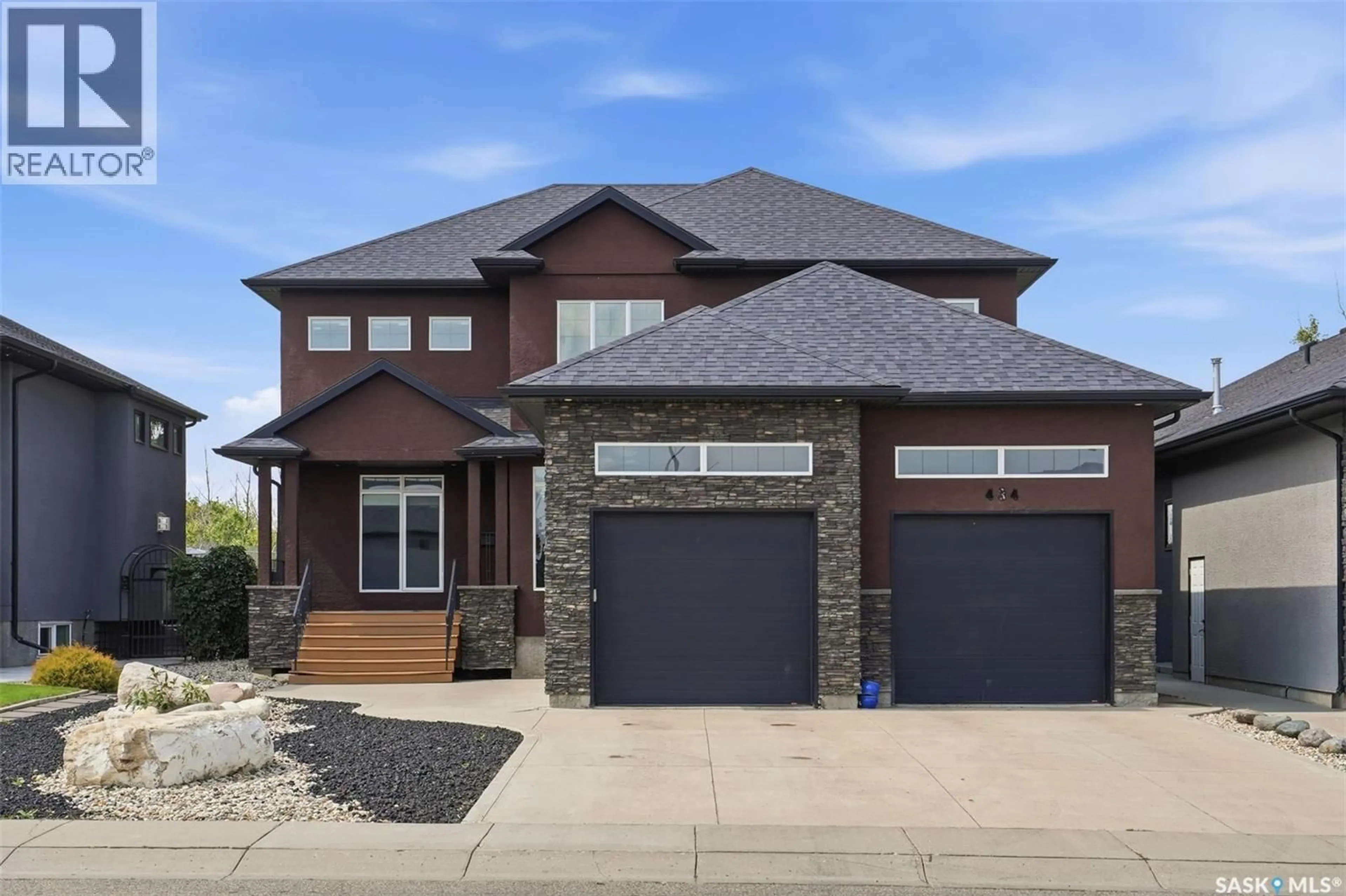 Home with brick exterior material, street for 434 ATTON CRESCENT, Saskatoon Saskatchewan S7W0K4