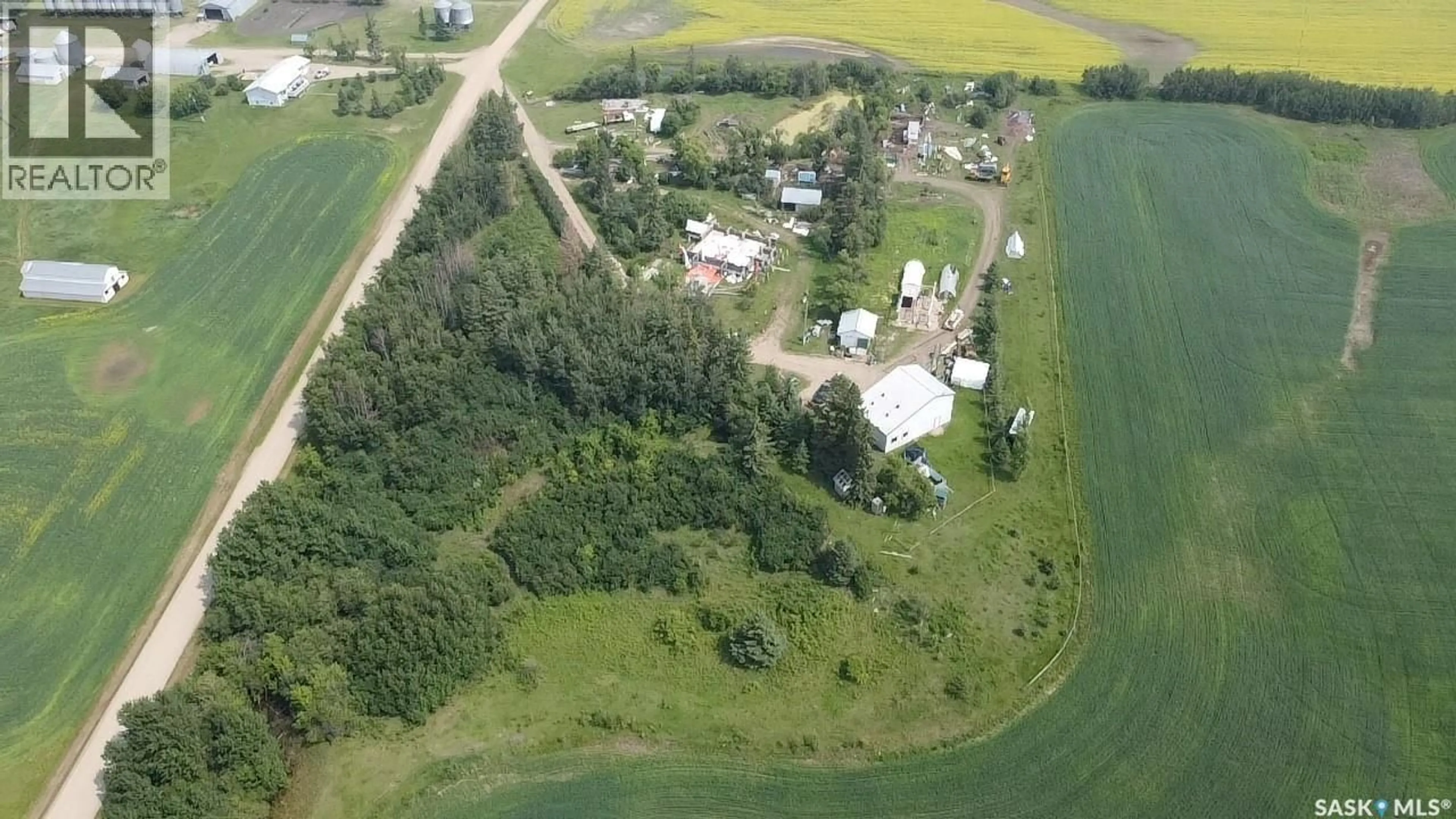 A pic from outside/outdoor area/front of a property/back of a property/a pic from drone, unknown for POTT ACREAGE, Connaught Rm No. 457 Saskatchewan S0E1T0