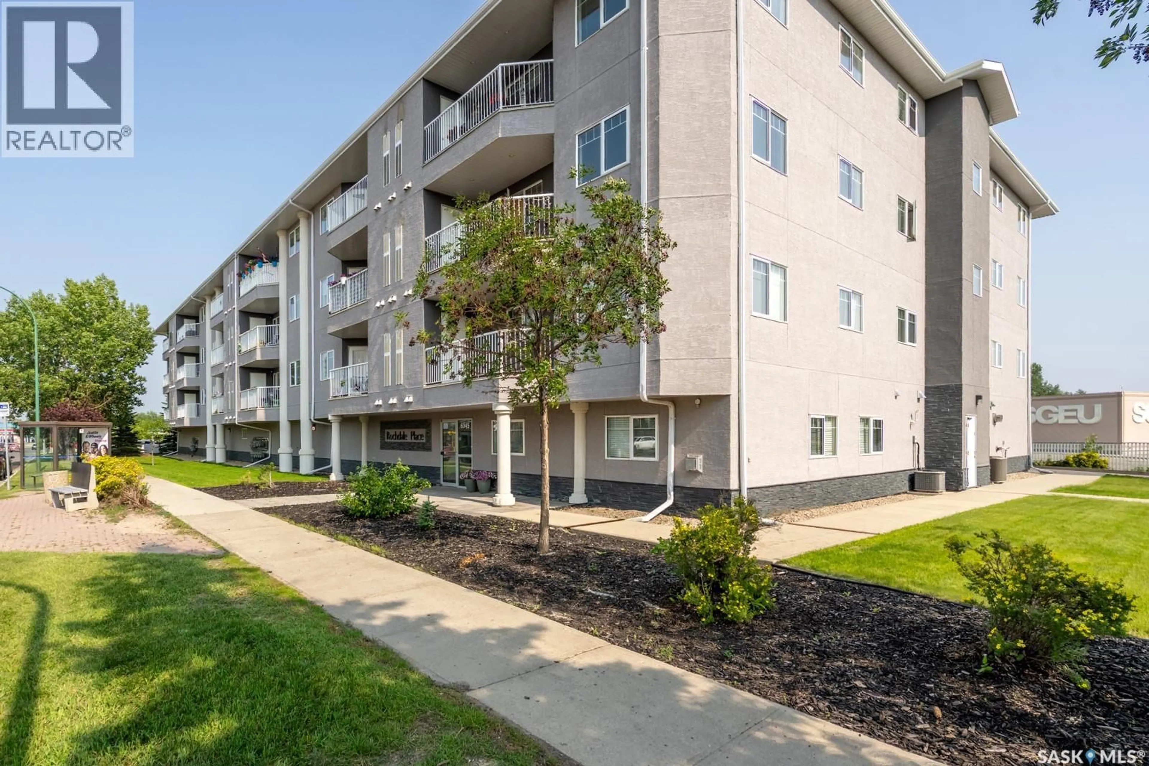 Patio, street for 108 - 6345 ROCHDALE BOULEVARD, Regina Saskatchewan S4X2R1