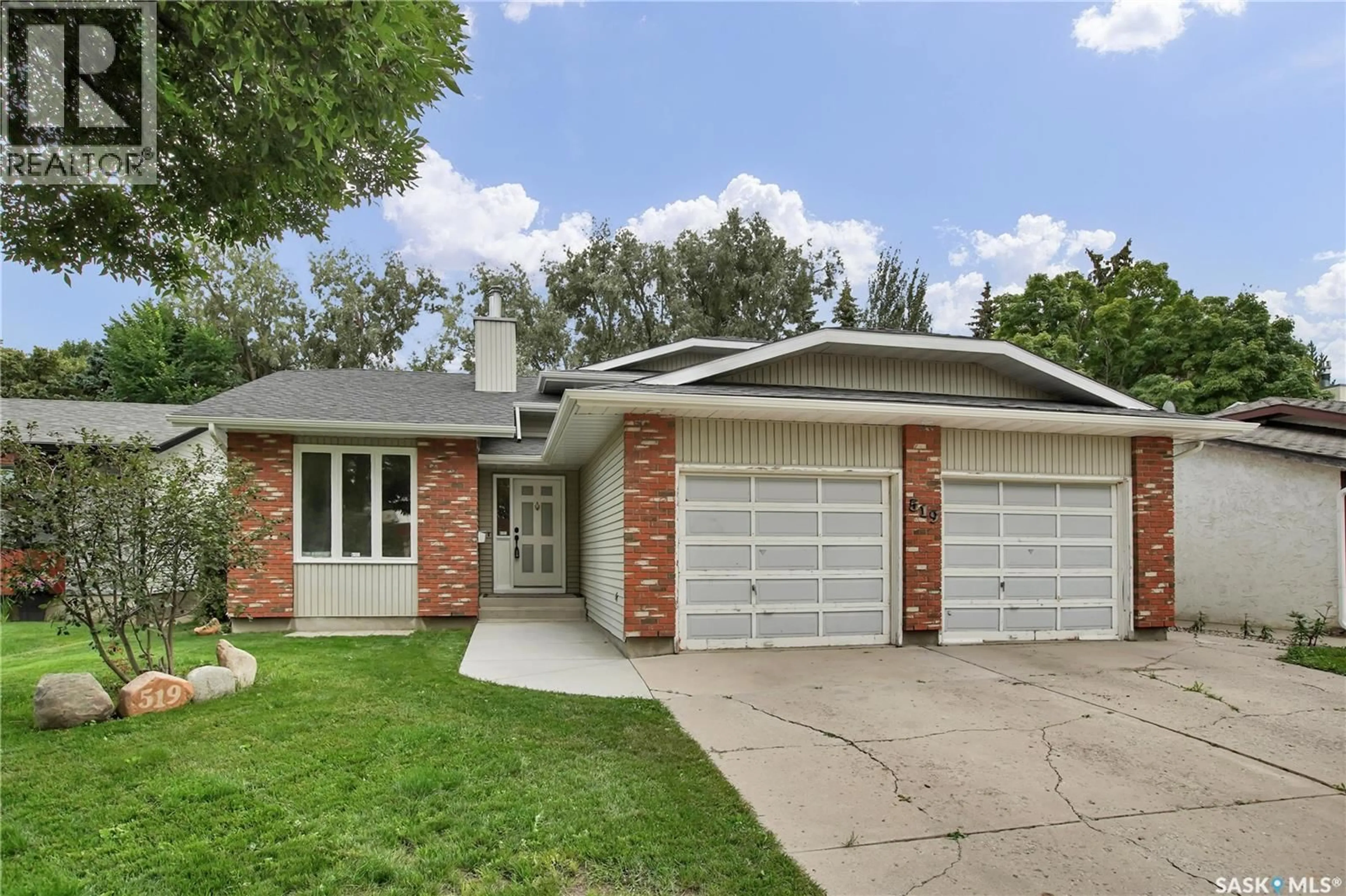 Home with brick exterior material, street for 519 WEBSTER STREET, Saskatoon Saskatchewan S7N3G6