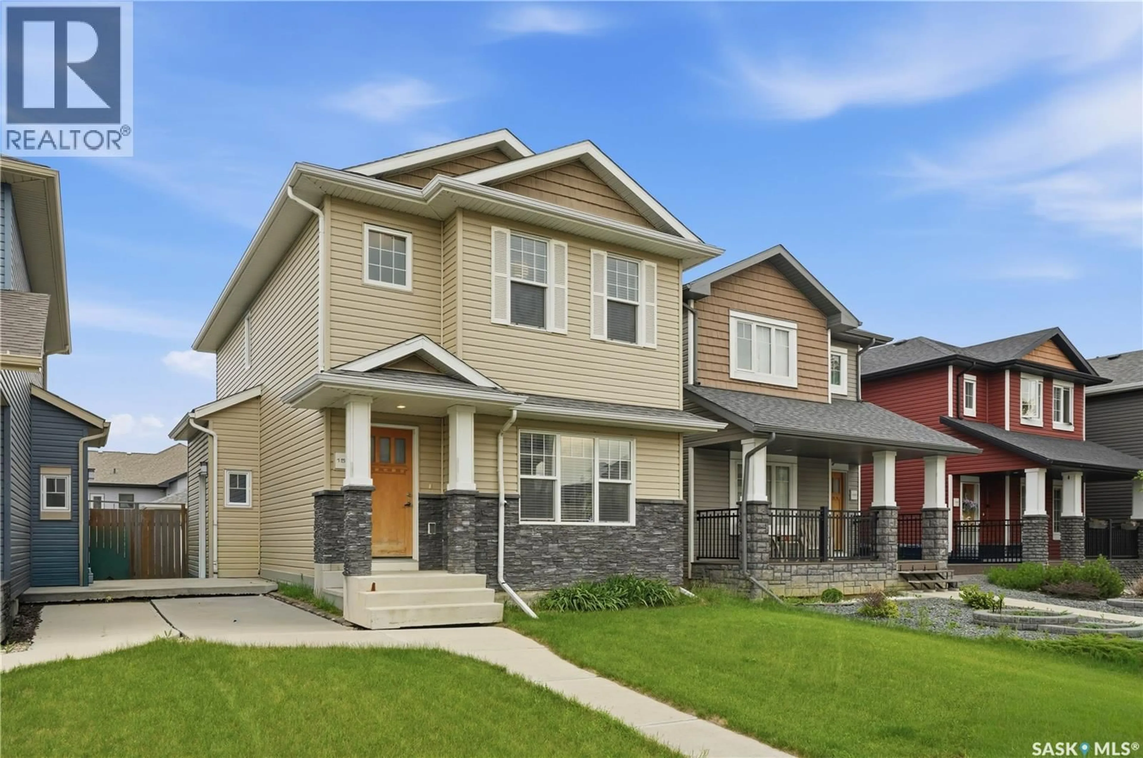 Home with vinyl exterior material, street for 151 TWEED LANE, Saskatoon Saskatchewan S7V0K1
