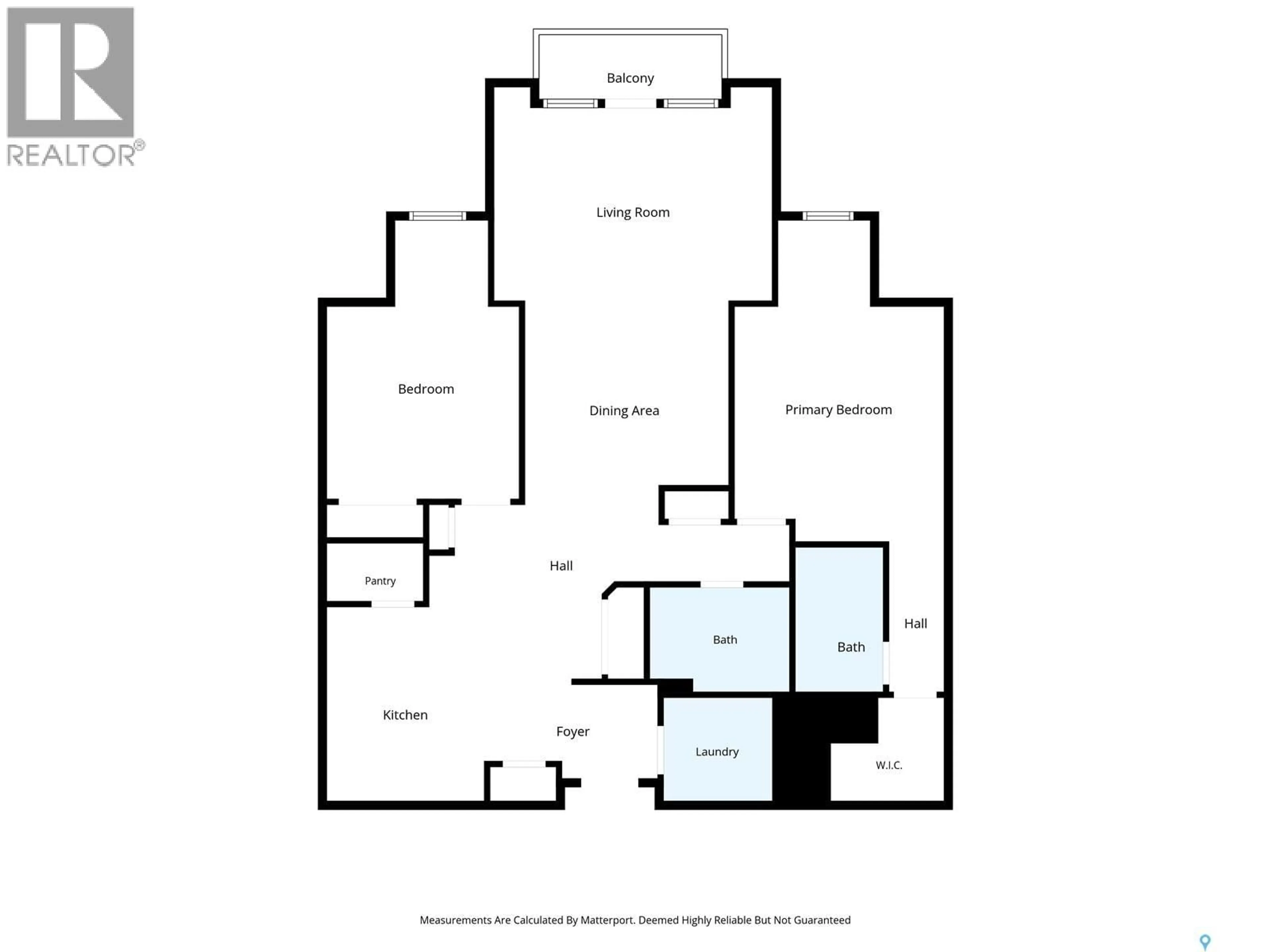Floor plan for 311 - 1622A ACADIA DRIVE, Saskatoon Saskatchewan S7H5H7