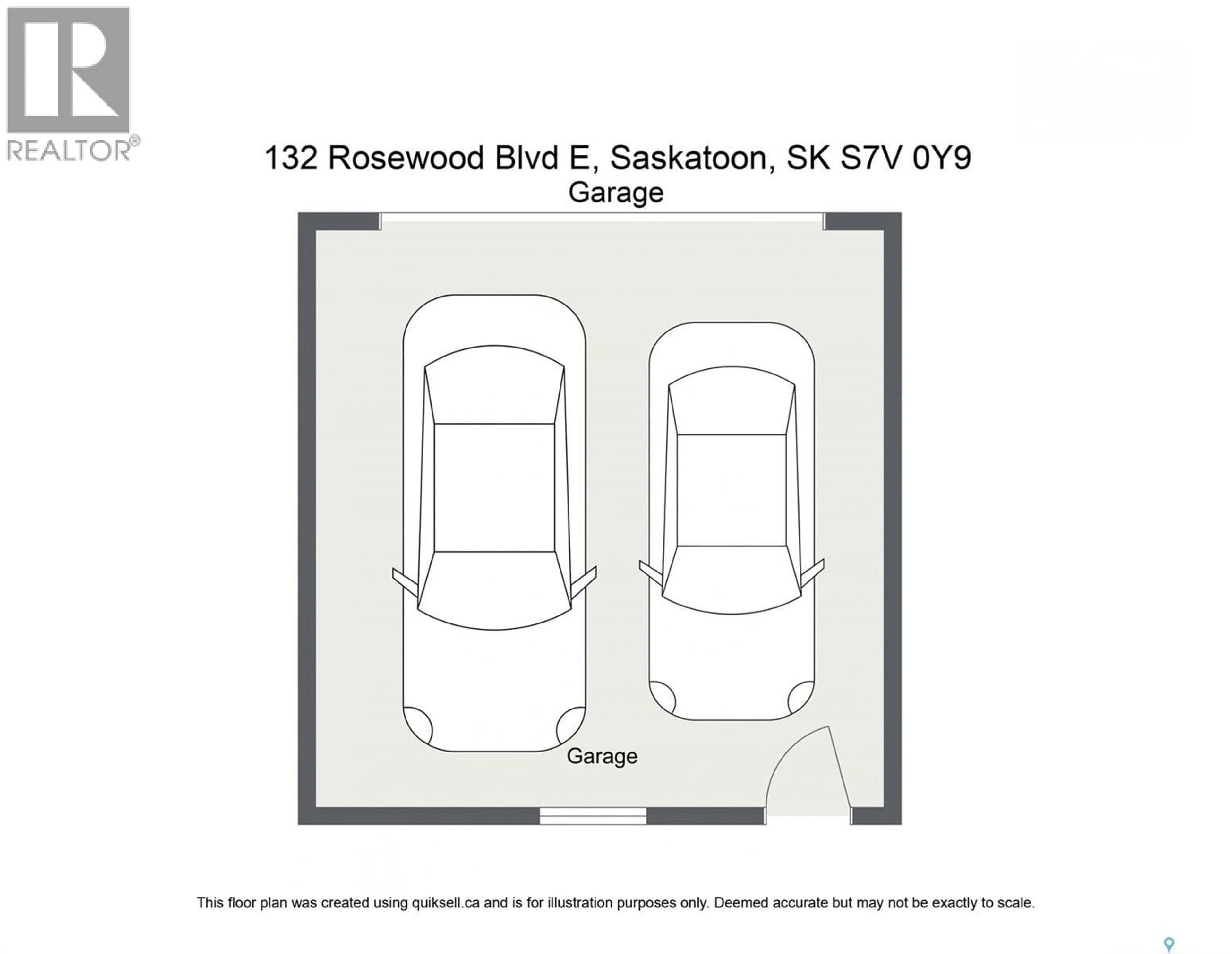 Floor plan for E - 132 ROSEWOOD BOULEVARD, Saskatoon Saskatchewan S7V0Y7