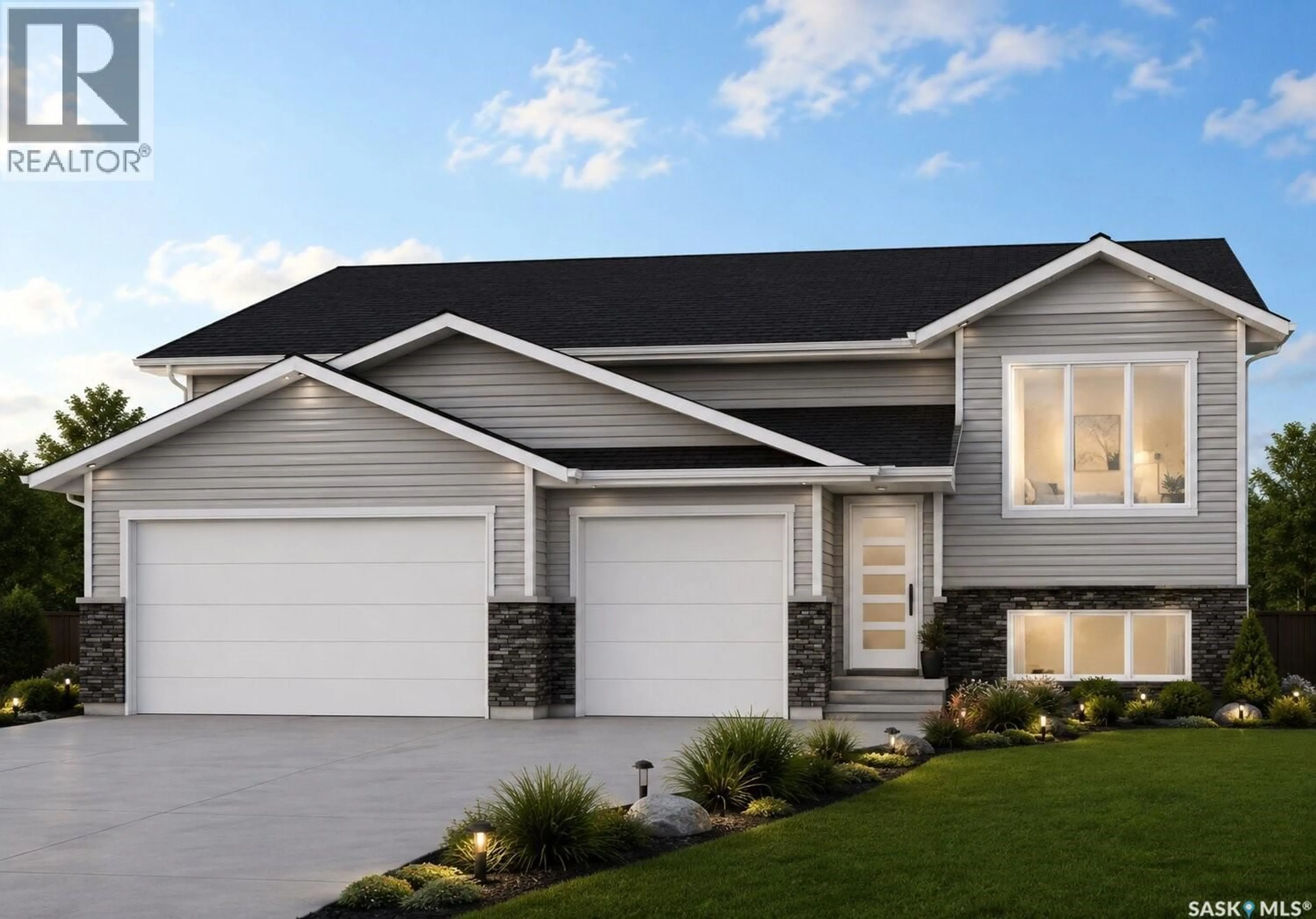 Home with vinyl exterior material, street for 820 BALLESTEROS CRESCENT, Warman Saskatchewan S0K4S0