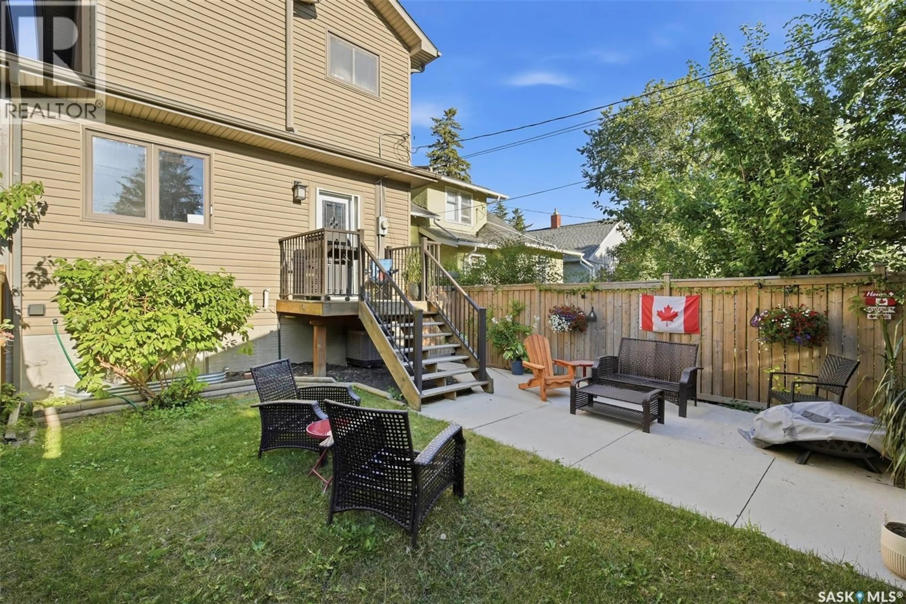 Patio, street for B - 2136 LORNE AVENUE, Saskatoon Saskatchewan S7J0R5