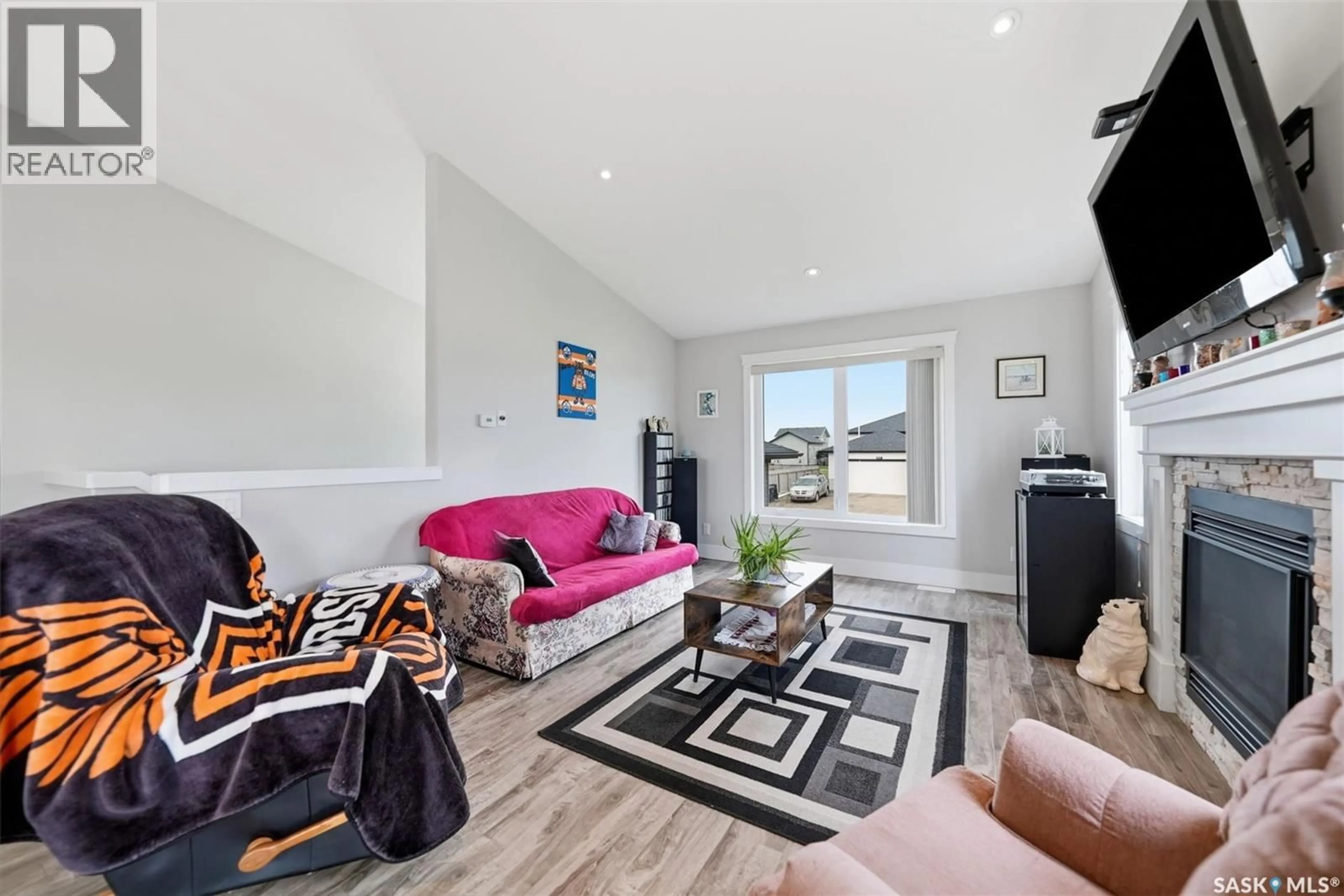 Living room with furniture, unknown for 341 HAMM COURT, Aberdeen Saskatchewan S0K0A0
