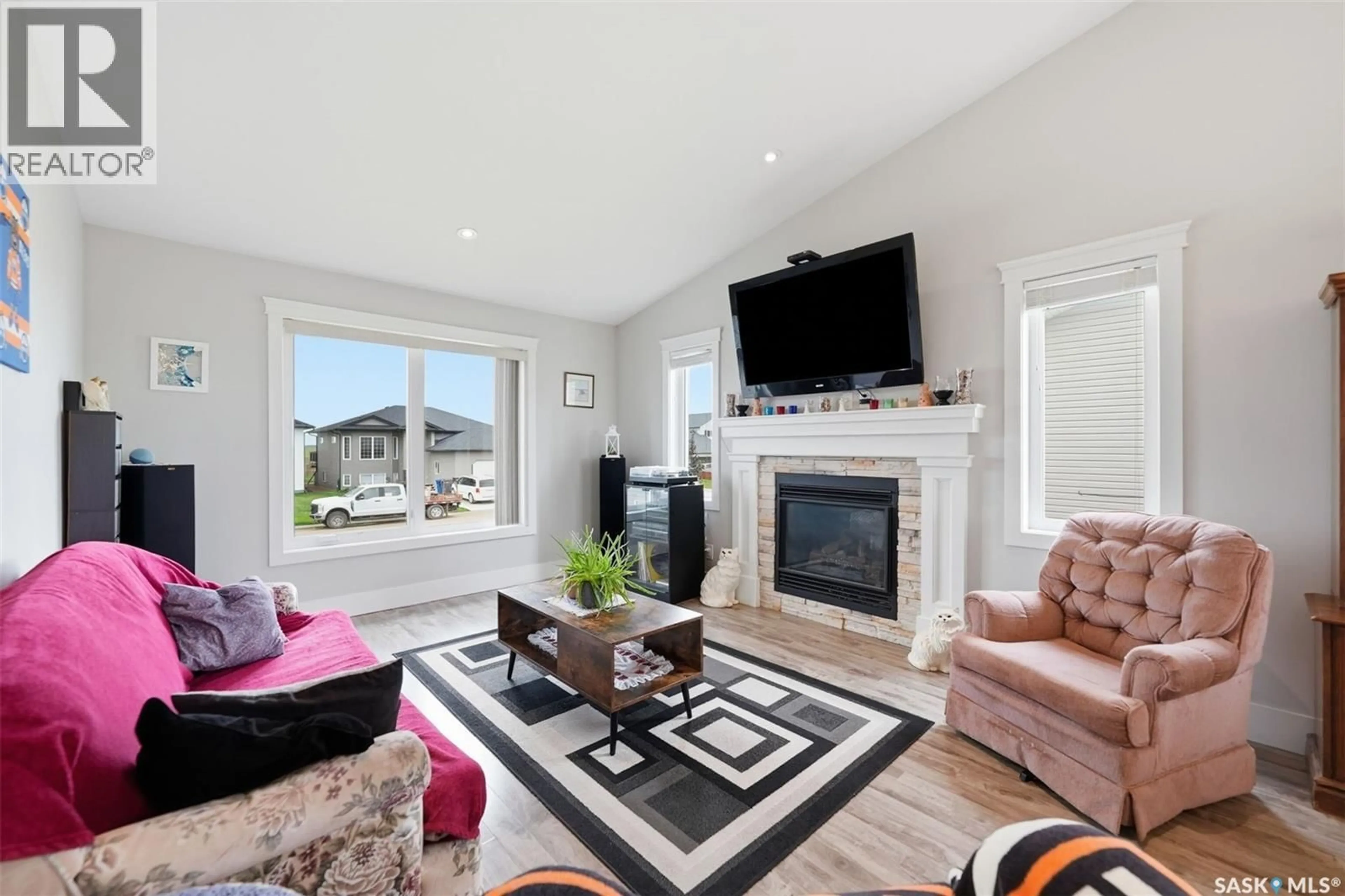 Living room with furniture, unknown for 341 HAMM COURT, Aberdeen Saskatchewan S0K0A0