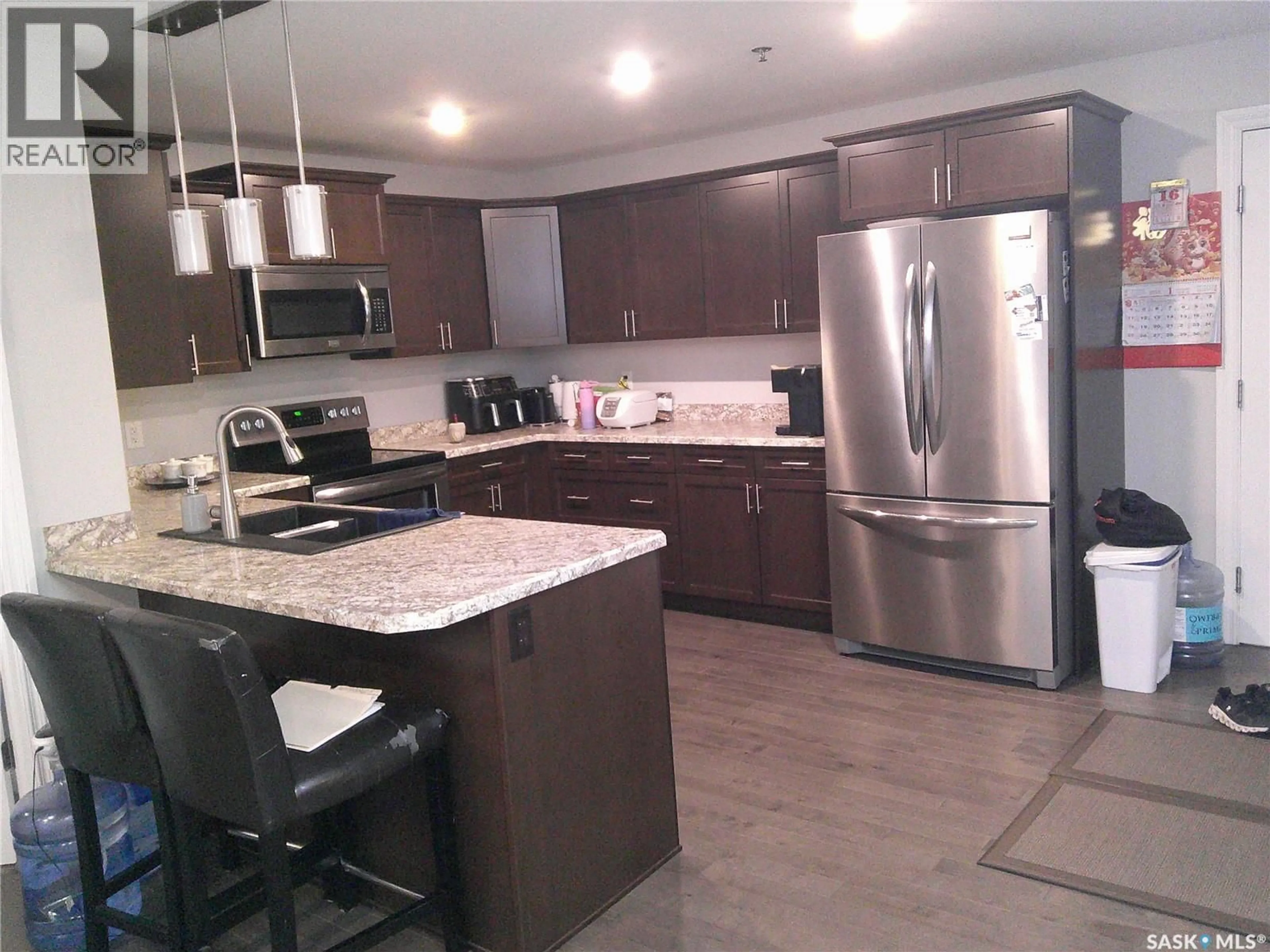 Open concept kitchen, unknown for 224 3630 HAUGHTON ROAD E, Regina Saskatchewan S4V1P1