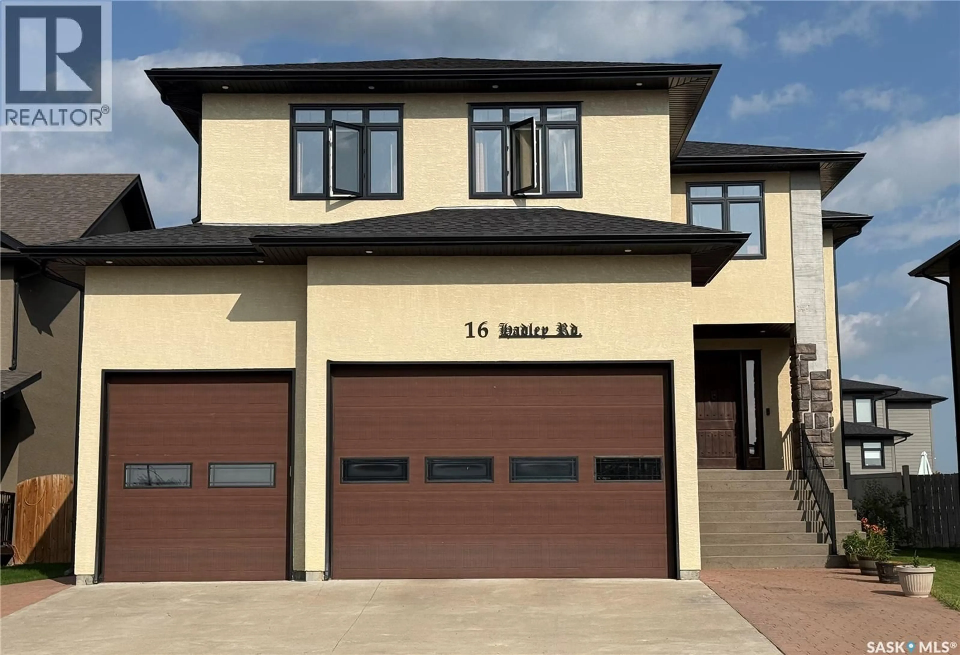 Home with brick exterior material, street for 16 HADLEY ROAD, Prince Albert Saskatchewan S6X0A4