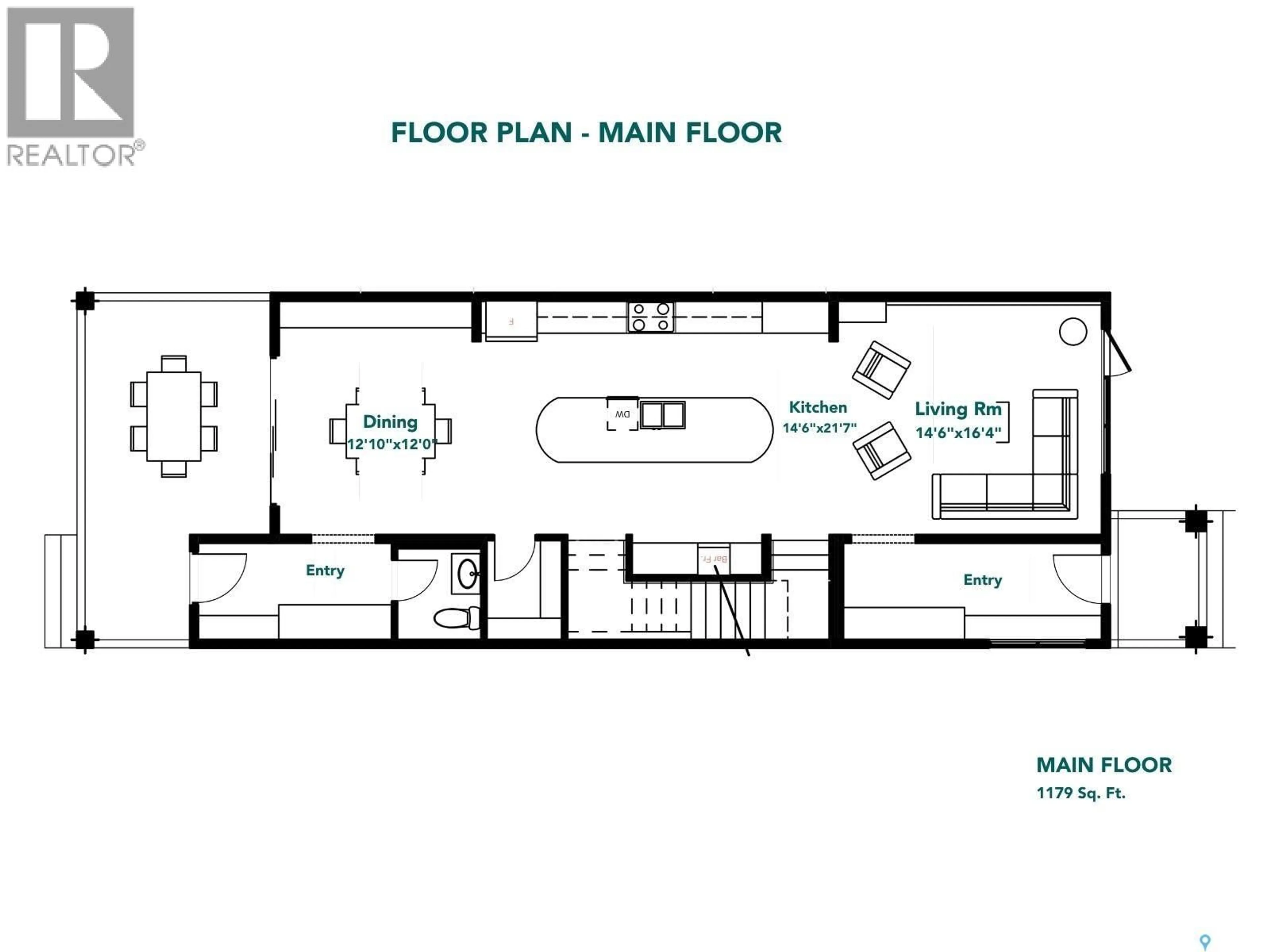 Floor plan for 710 LANSDOWNE AVENUE, Saskatoon Saskatchewan S7N1E5