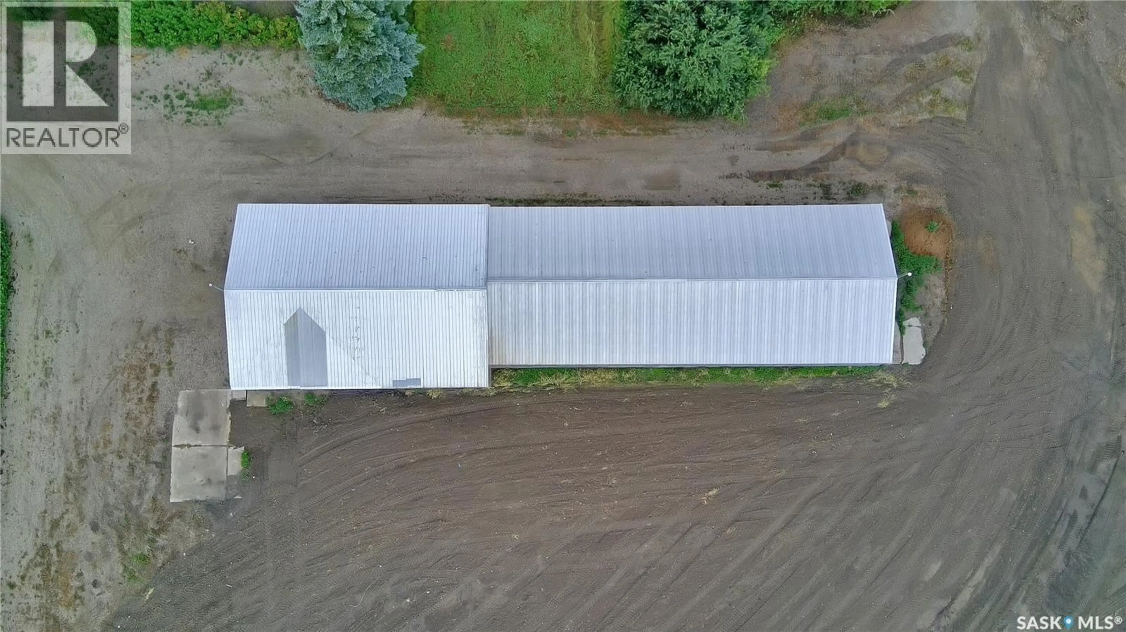 A pic from outside/outdoor area/front of a property/back of a property/a pic from drone, building for LAC PELLETIER ACREAGE, Lac Pelletier Rm No. 107 Saskatchewan S9H4G5