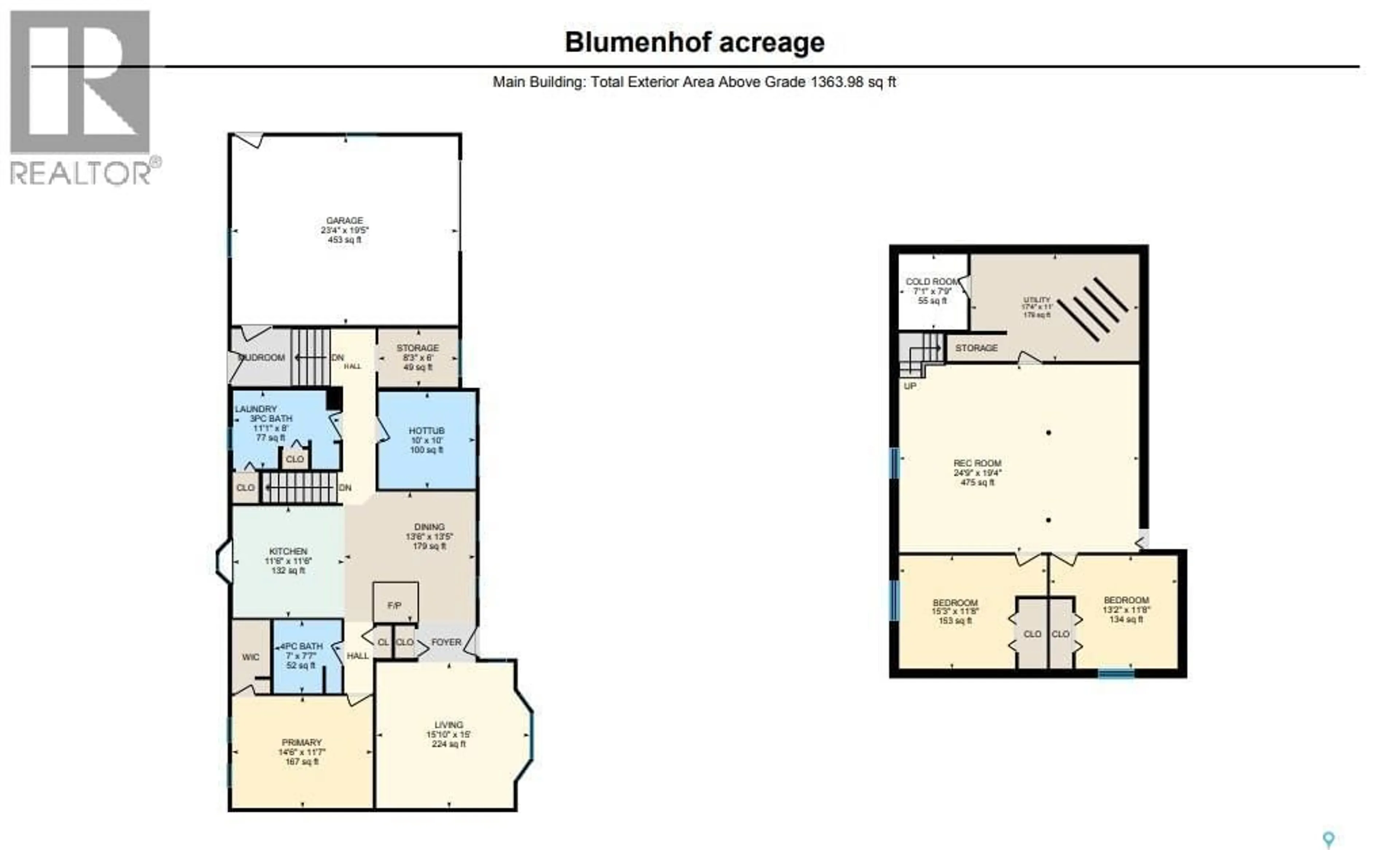 Floor plan for LAC PELLETIER ACREAGE, Lac Pelletier Rm No. 107 Saskatchewan S9H4G5